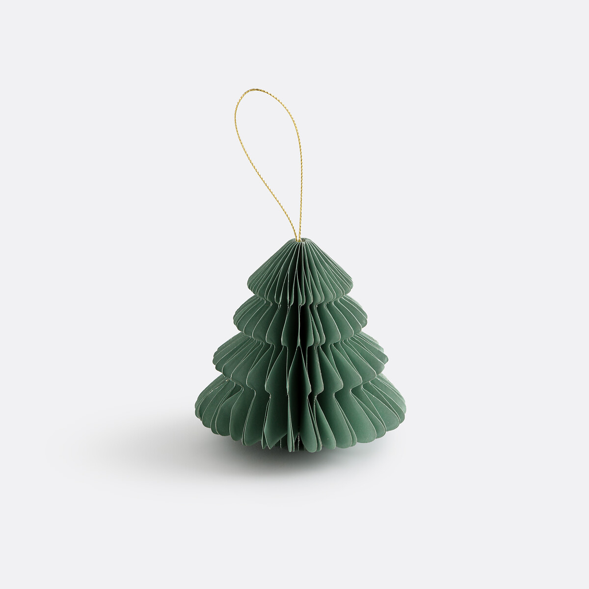 Lot de 4 décorations de Noël en papier, Caspar vert, LA REDOUTE INTERIEURS