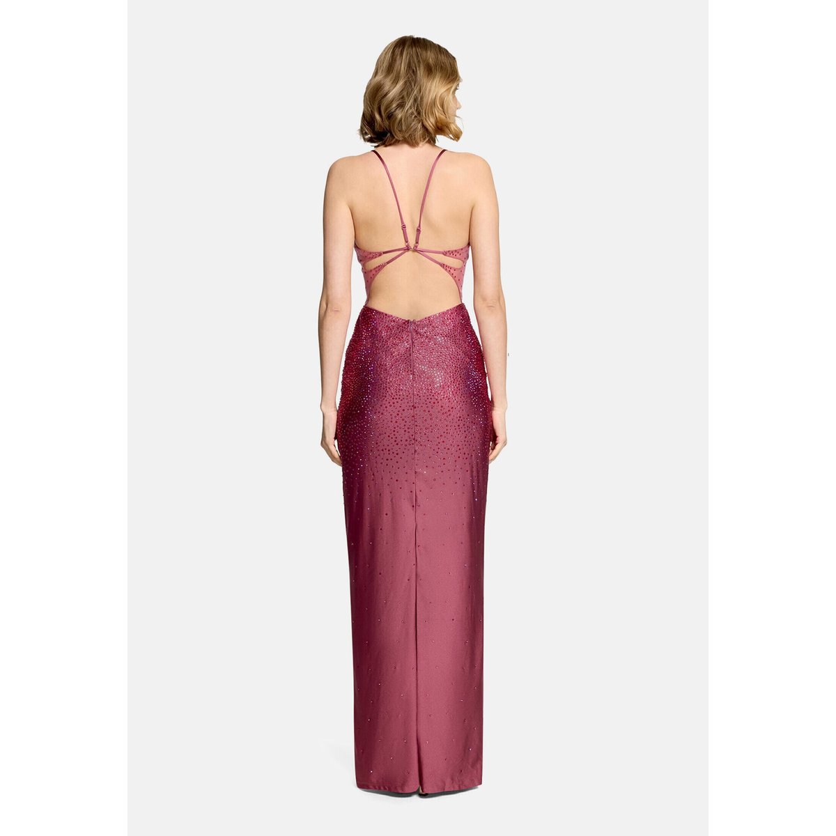 Robe de soirée au look scintillant sweet bloom, VERA MONT