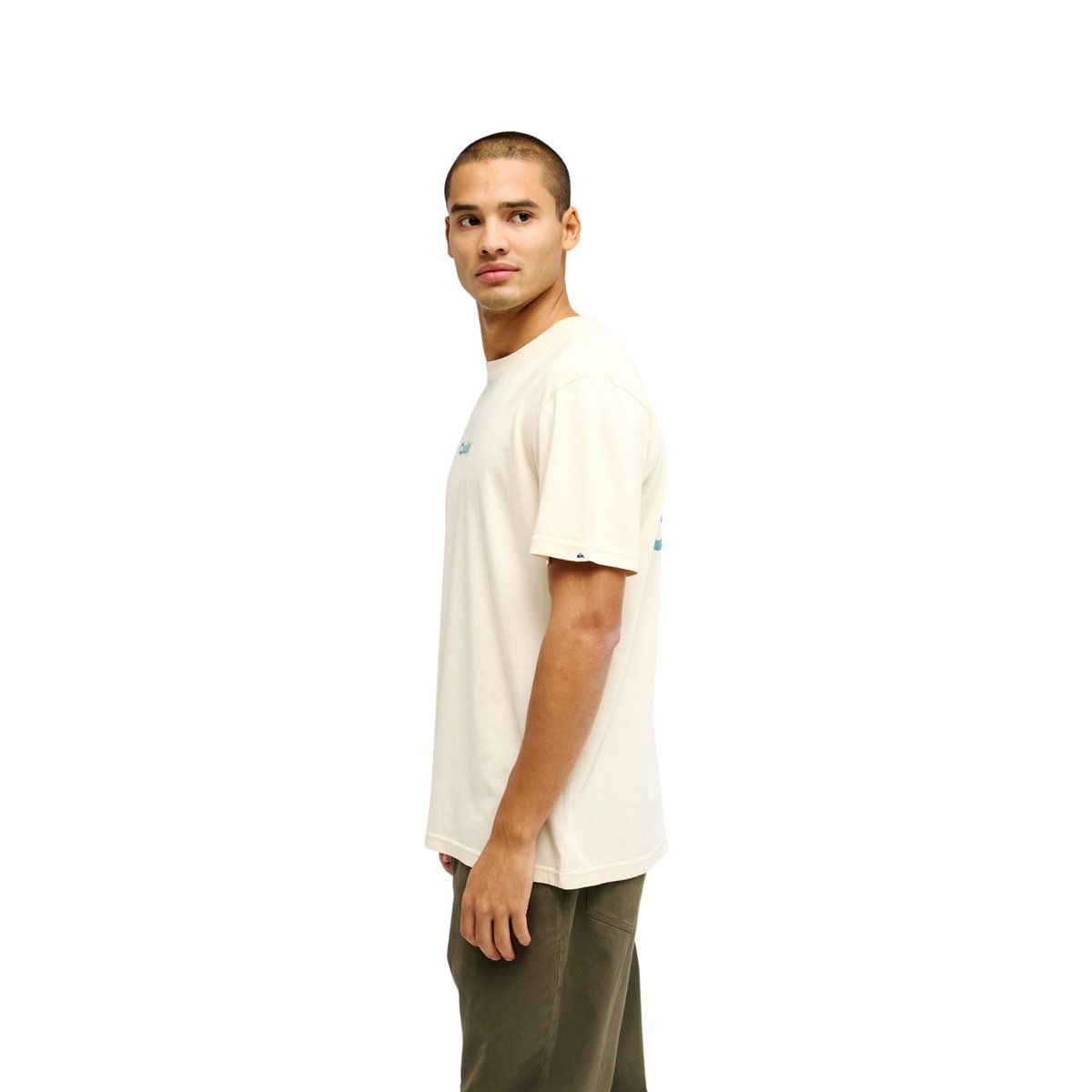 T-Shirt manches courtes EVO RAYS beige bone white, QUIKSILVER
