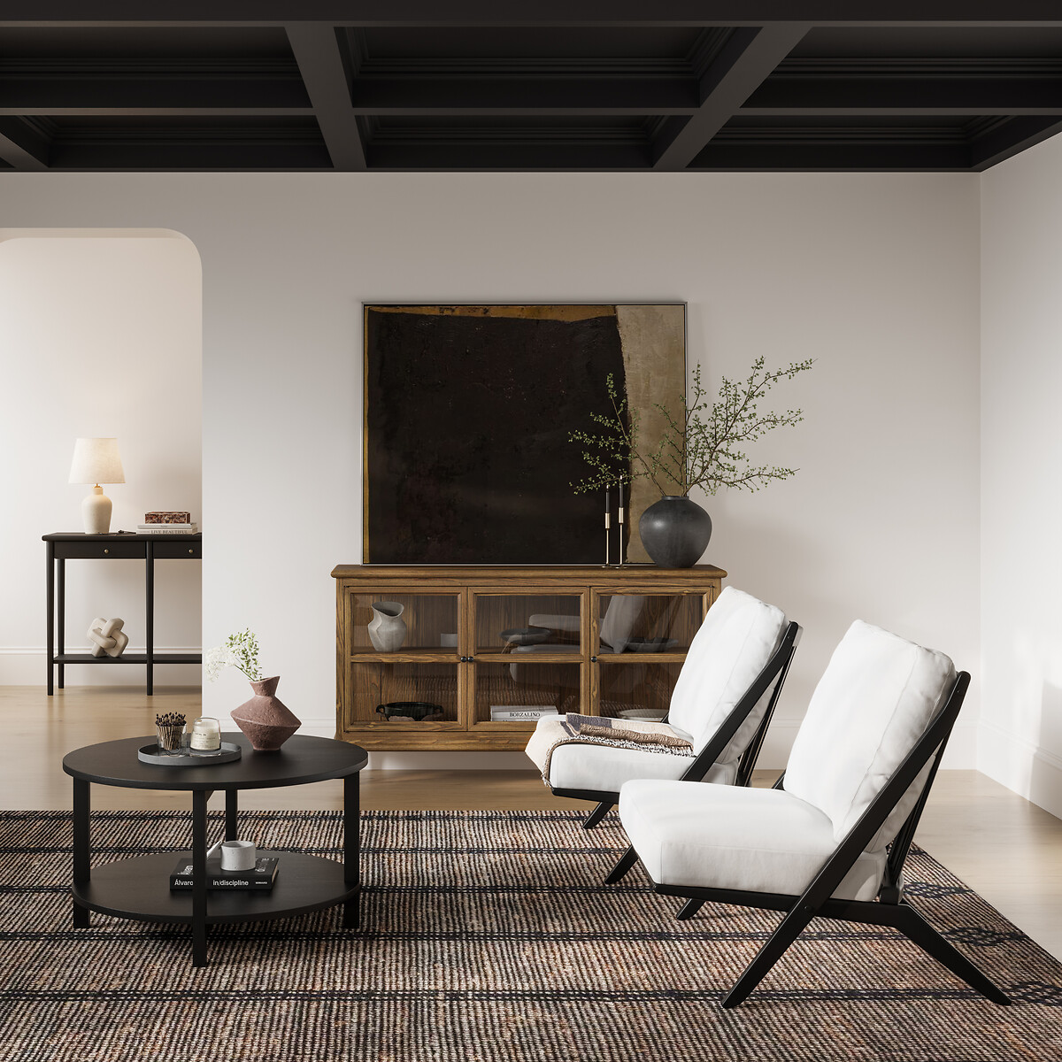 Cloverfield 3 Door Sideboard smoked, SO'HOME
