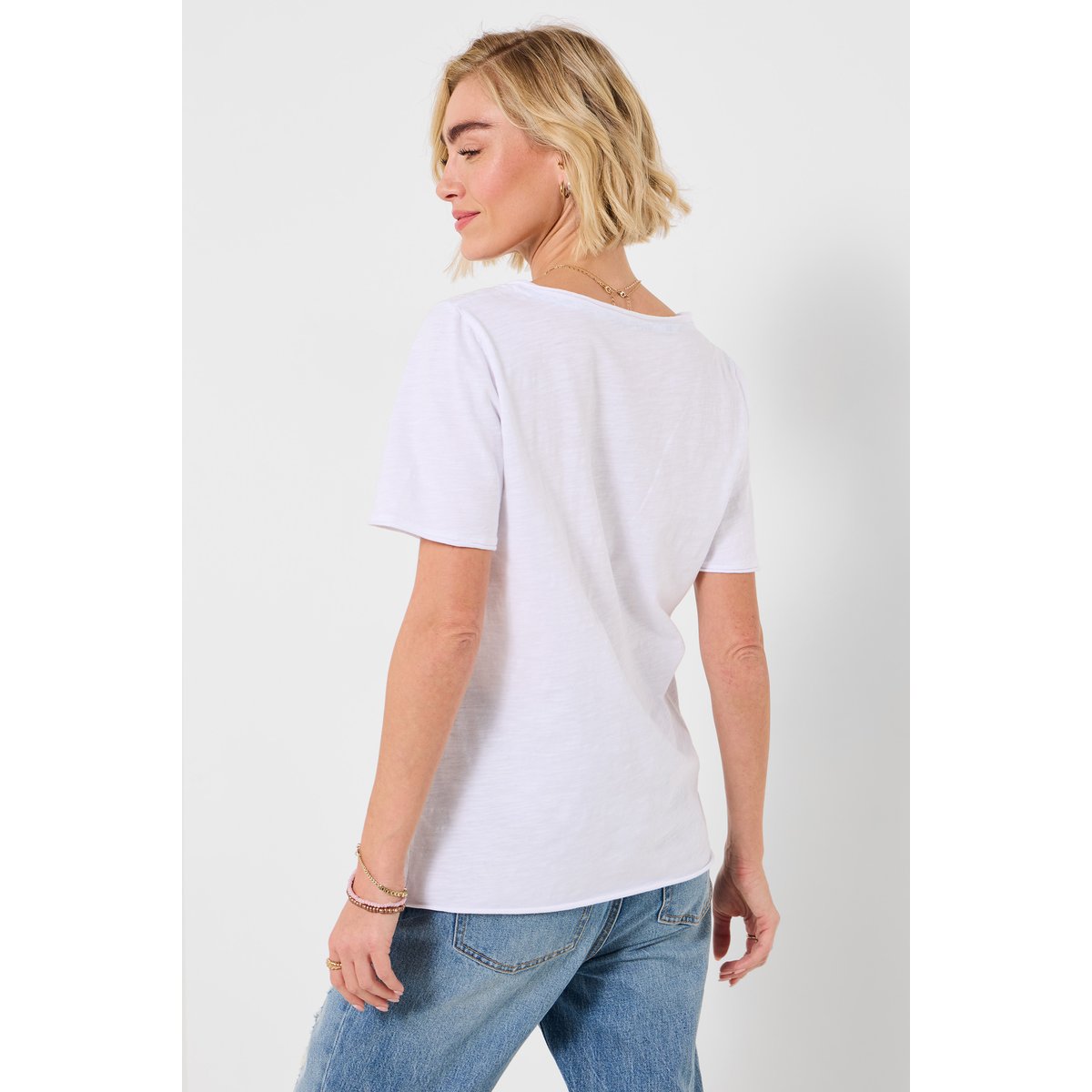 T-shirt à motif œil blanc, JOE BROWNS