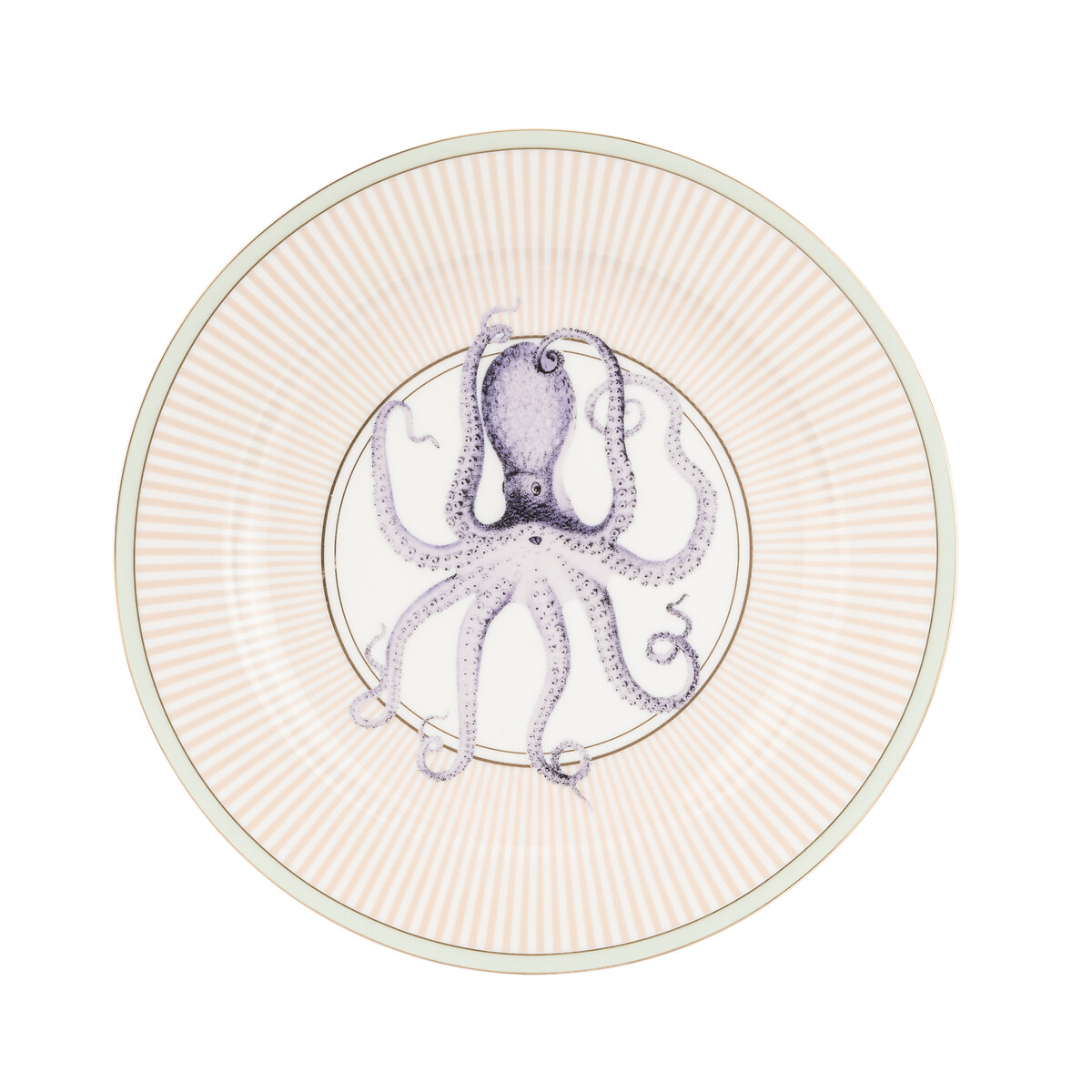 Set of 4 "Under the Sea" Dinner Plates multi-coloured, YVONNE ELLEN