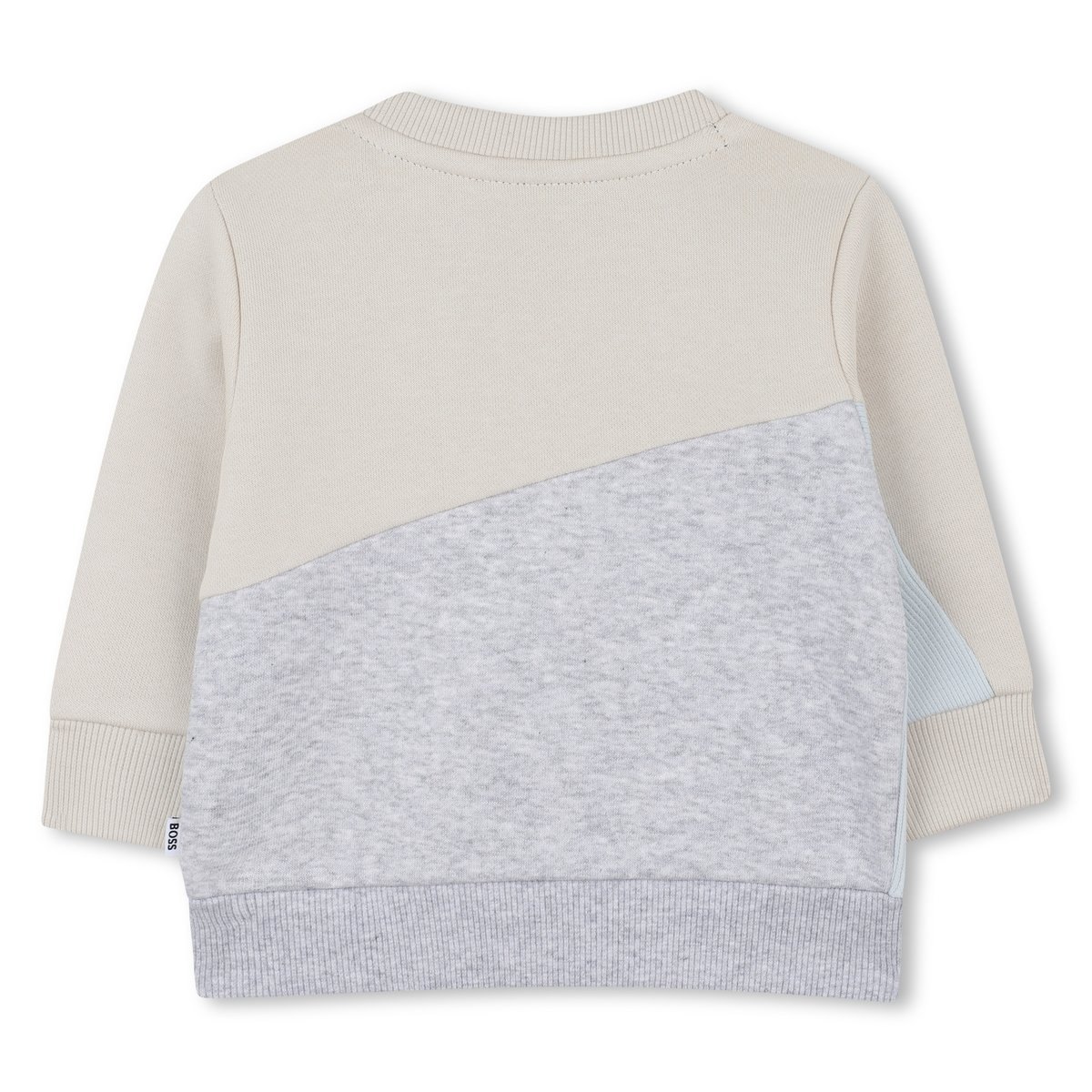 Sweat à col rond vanille, BOSS KIDSWEAR