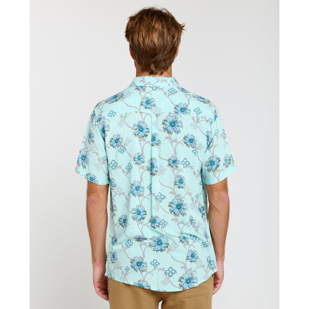 Chemise SURF REVIVAL à Manches courtes aqua clair, RIP CURL