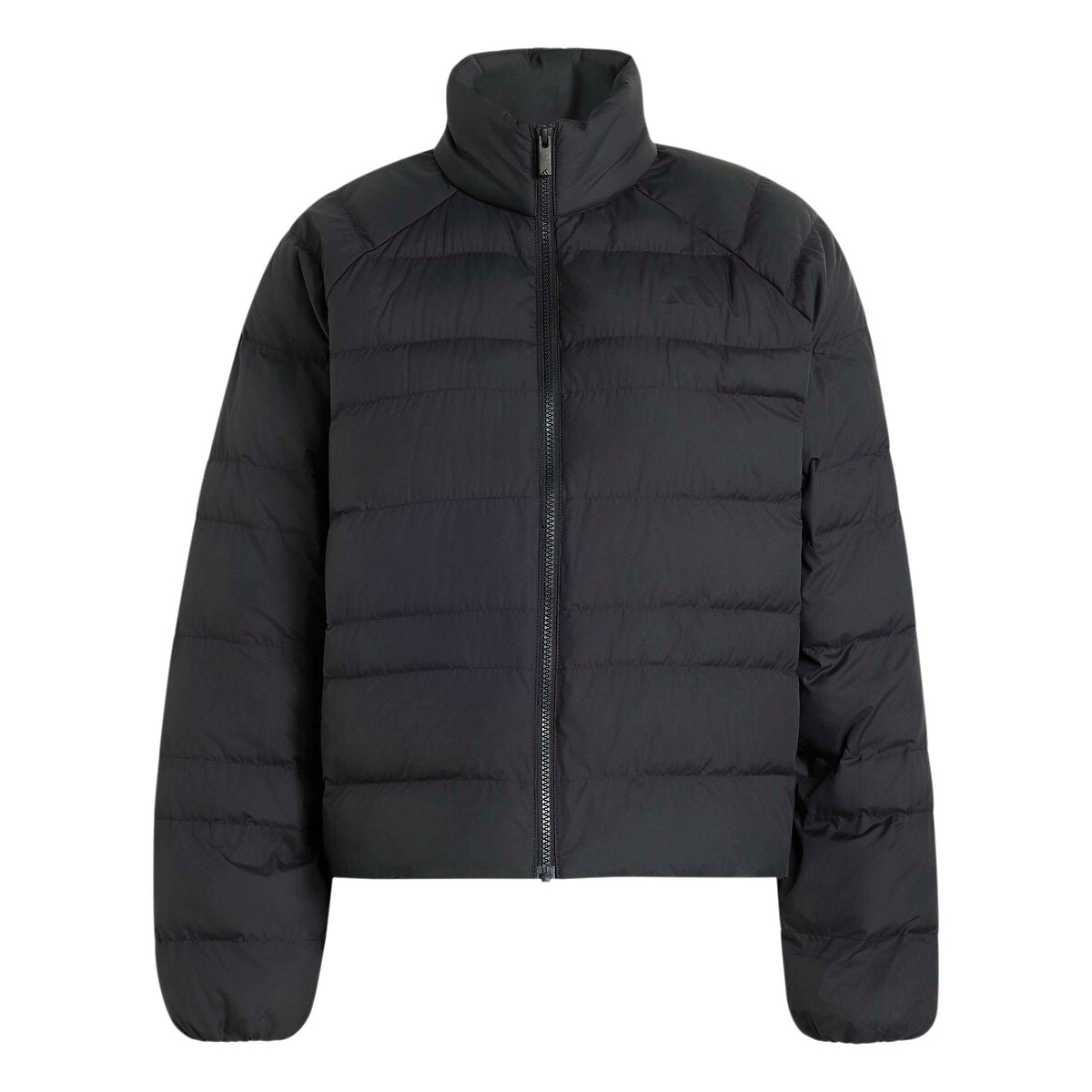 Doudoune courte fermeture zippée, plein hiver noir, ADIDAS SPORTSWEAR