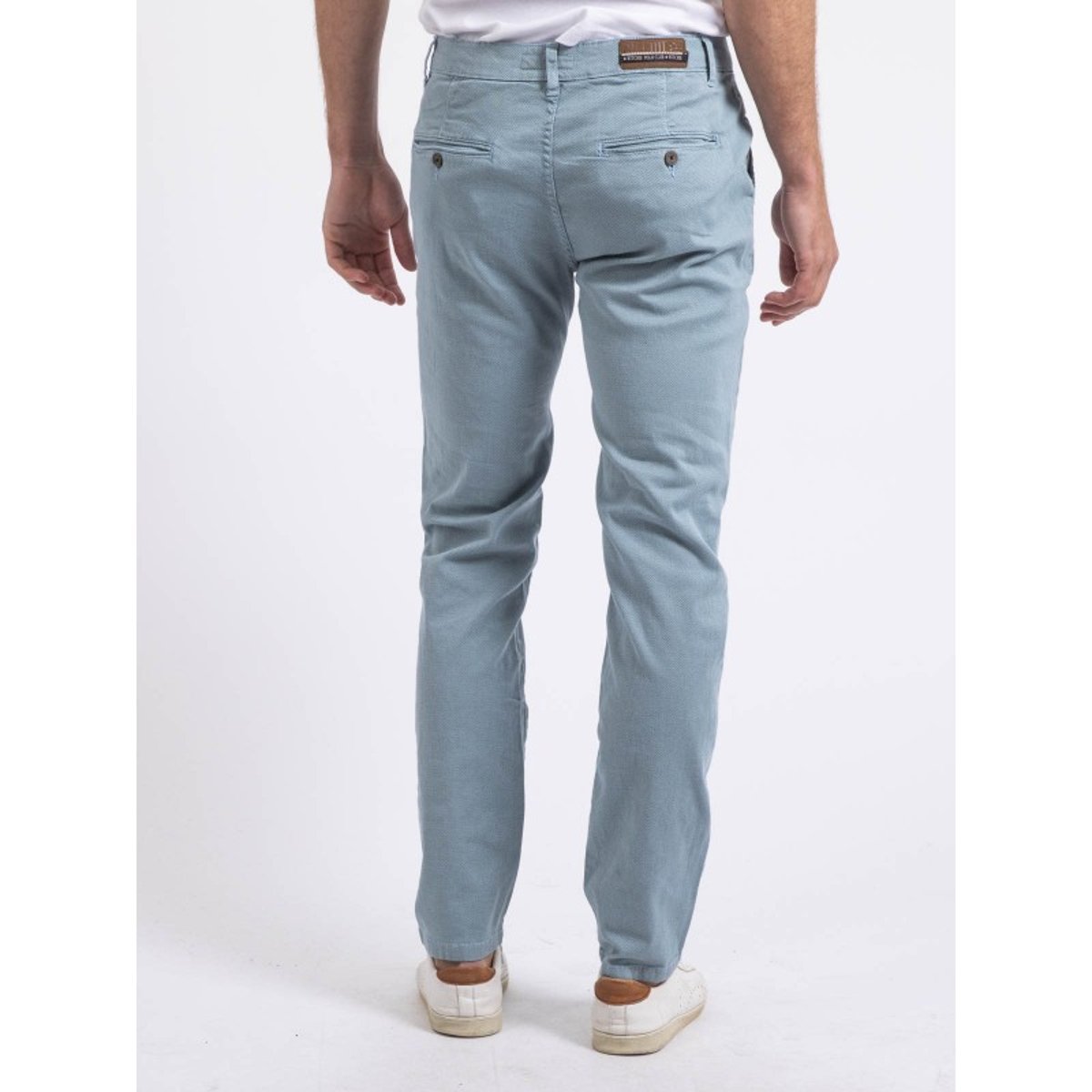 Pantalon Chino Slim Cody bleu ciel, RITCHIE