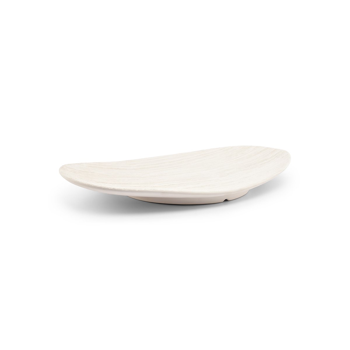 Plat décoratif ovale 48 cm VICO beige, SP COLLECTION