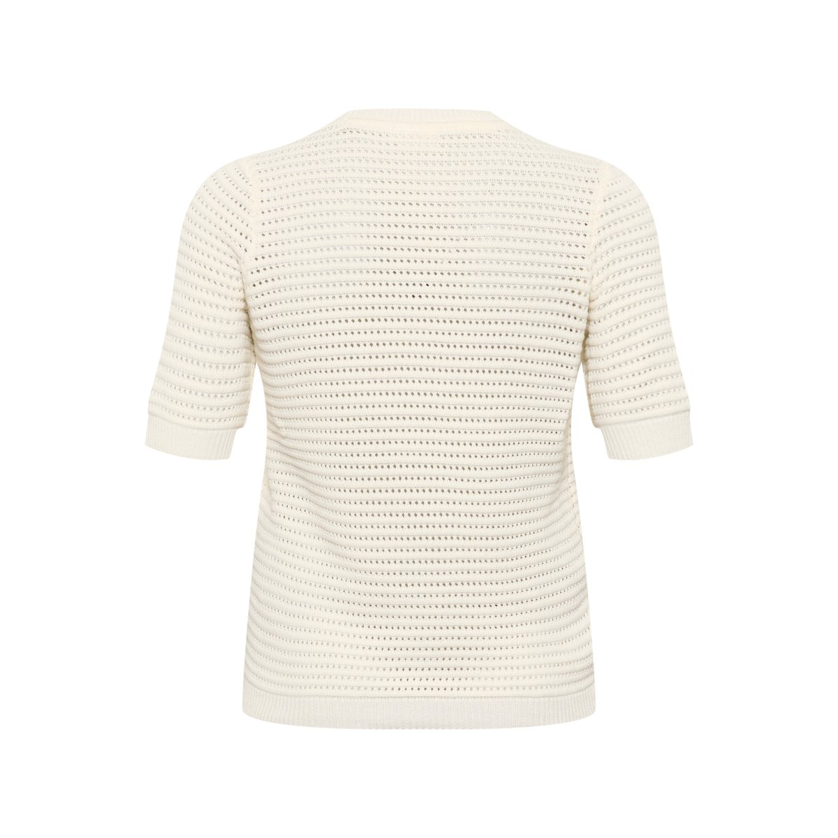 Knitted pullover blanc, KAFFE CURVE