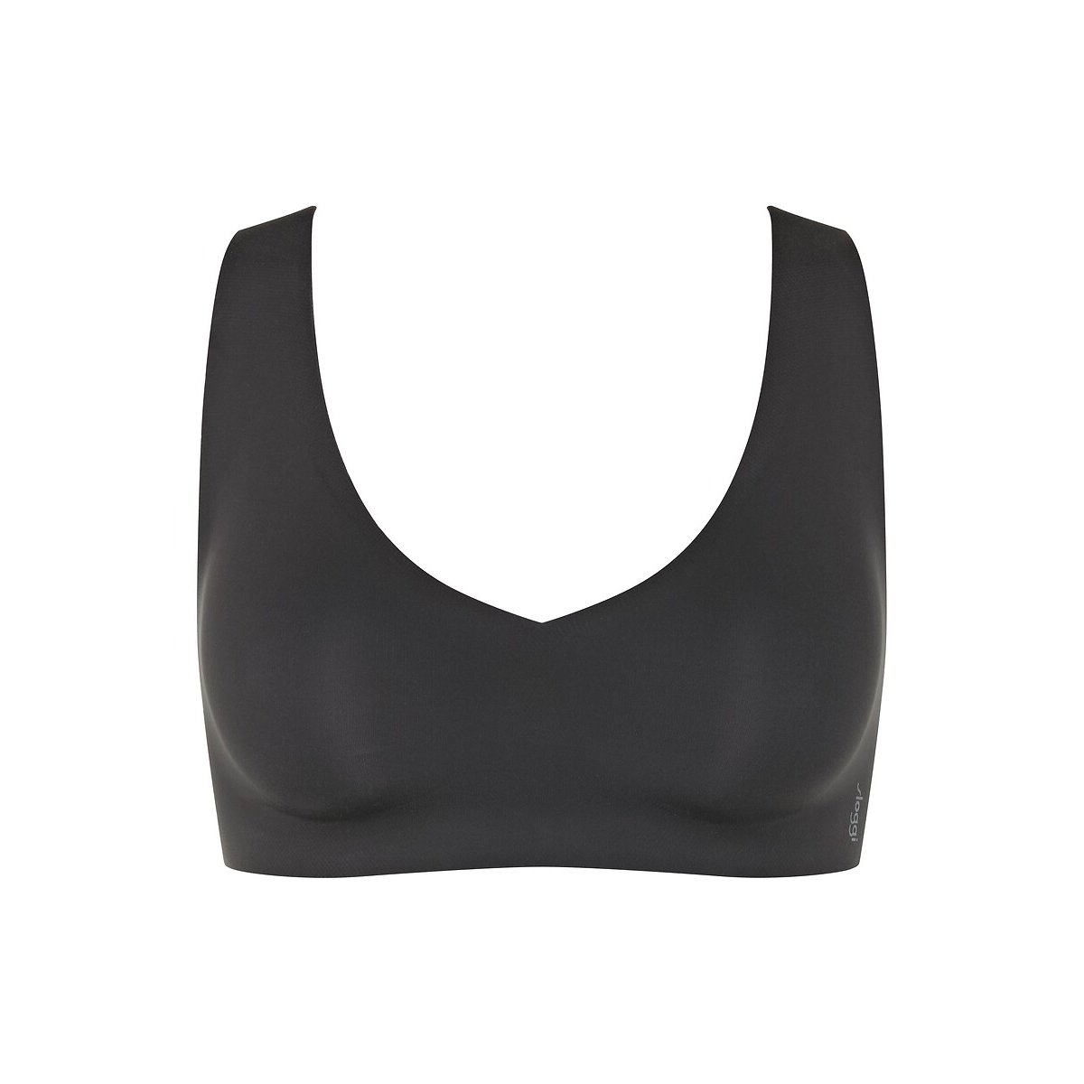 Set van 2 bralettes Zero Feel 2.0 zwart+huidskleur, SLOGGI