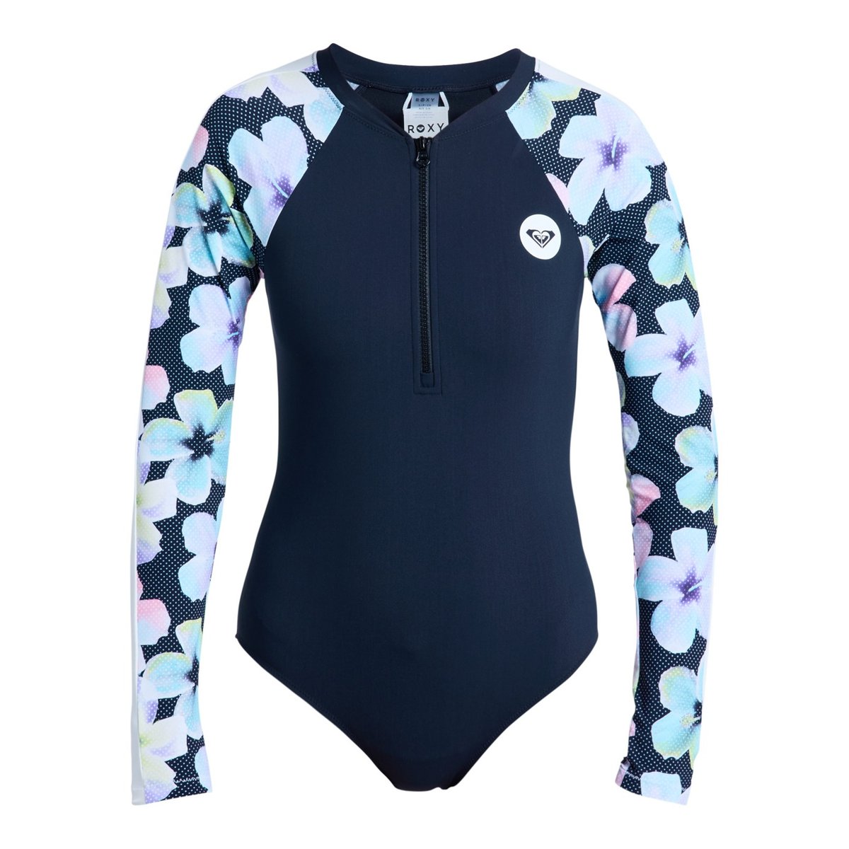 Maillot une pièce manches longues. noir anthracite im fleur real, ROXY