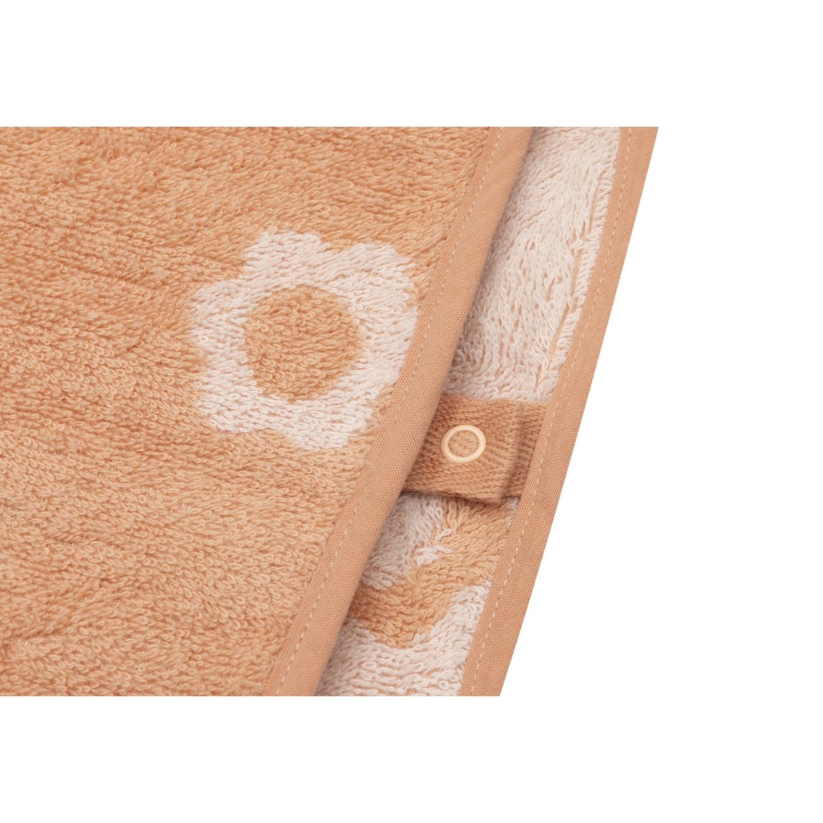 Poncho de bain en éponge rose flower, JOLLEIN