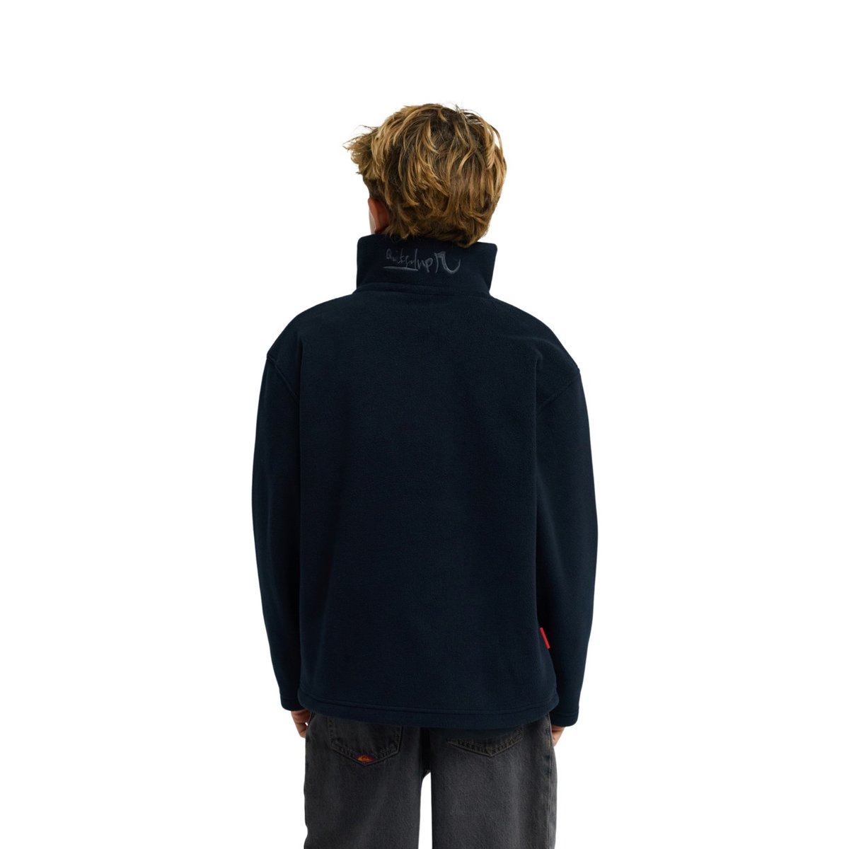 Polaire demi-zip YOUNG GUNS CRUZ POLAR noir black, QUIKSILVER