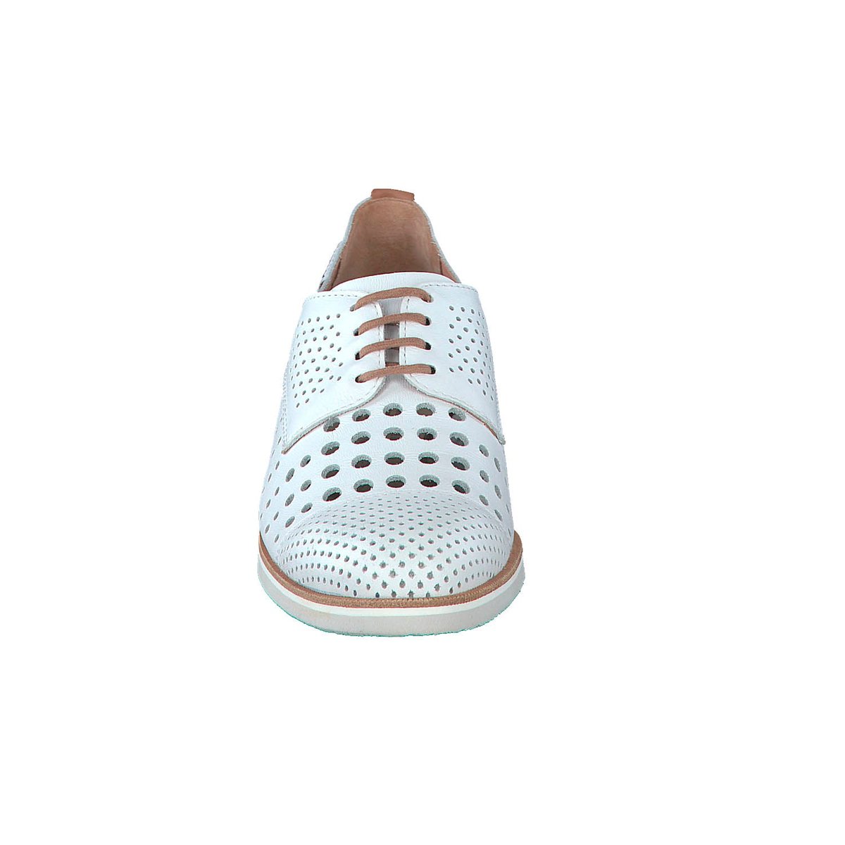 Derbies en cuir PEARLPERF blanc erf., MEPHISTO
