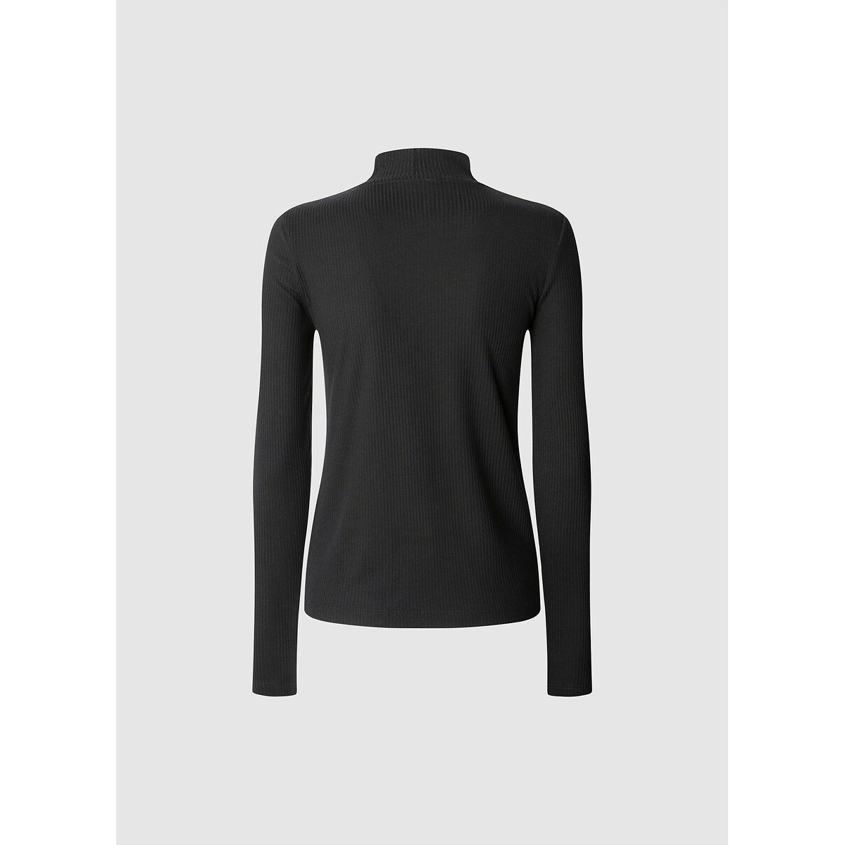 T-shirt col roulé BARBARA noir, PEPE JEANS