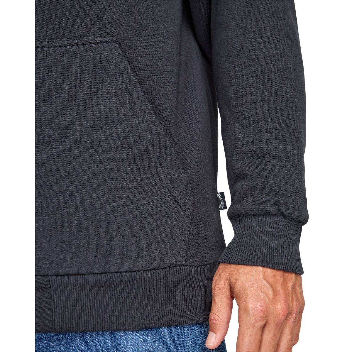 Sweat à capuche ARCH SHERPA noir black, BILLABONG