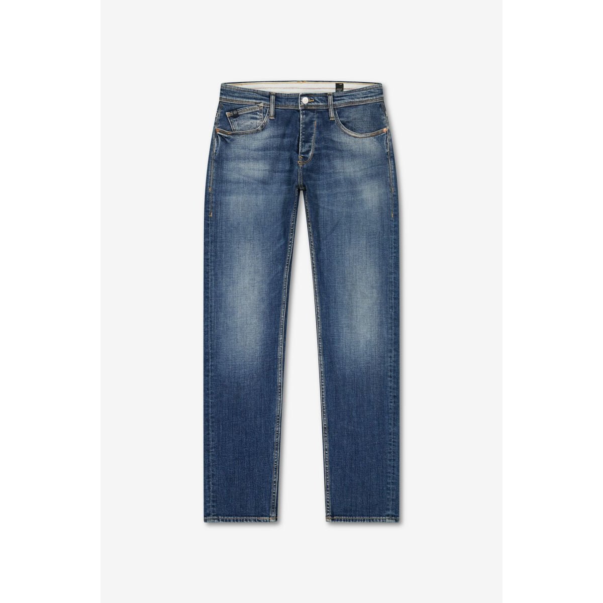 Jeans slim stretch 700/11, longueur 34 blue, LE TEMPS DES CERISES