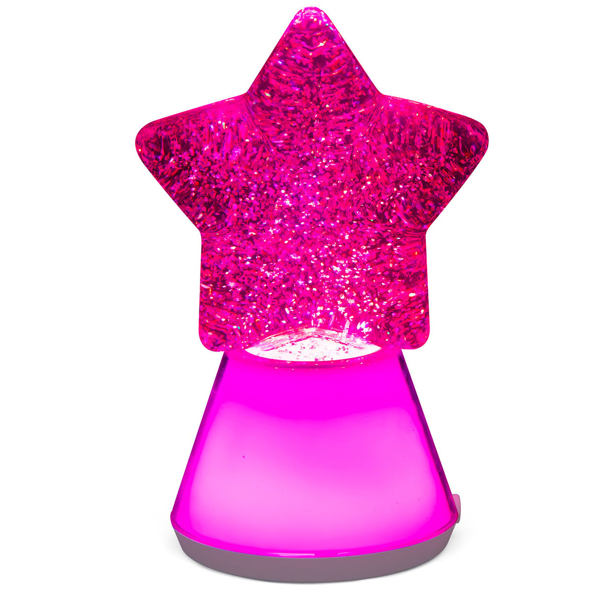 Lampe à paillettes blanc, LITTLE L