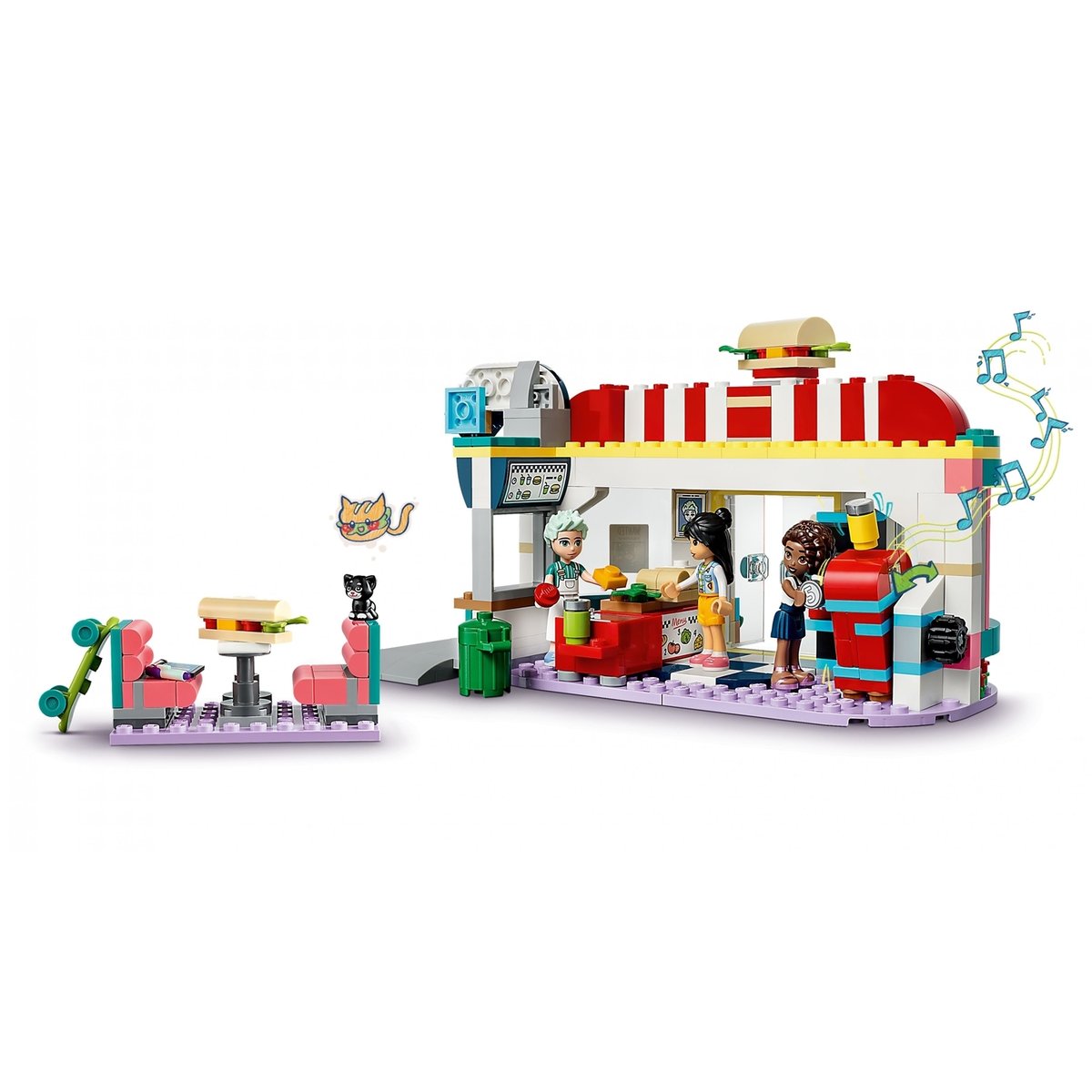 Friends Le snack du centre-ville multicolore, LEGO