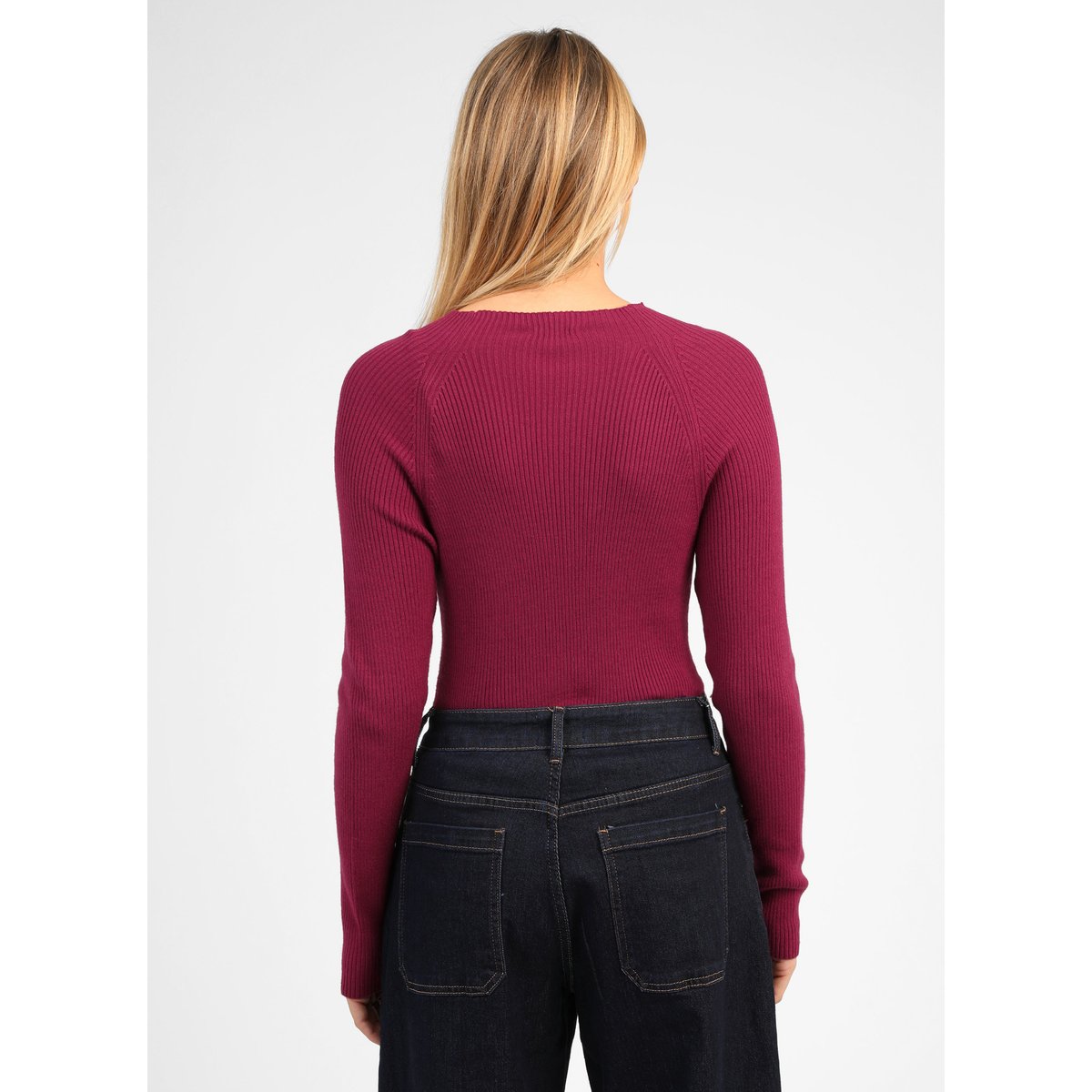 Pull NASTINE framboise, AN'GE