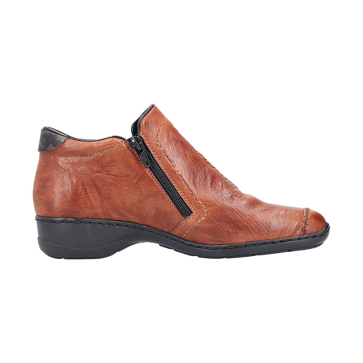 Bottine Cuir Ottawa marron, RIEKER