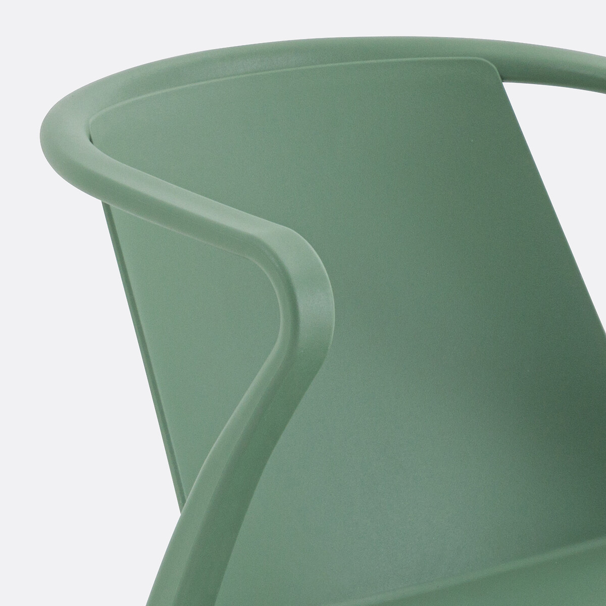 Lot de 2 fauteuils en polypropylène, Predsida vert olive, LA REDOUTE INTERIEURS