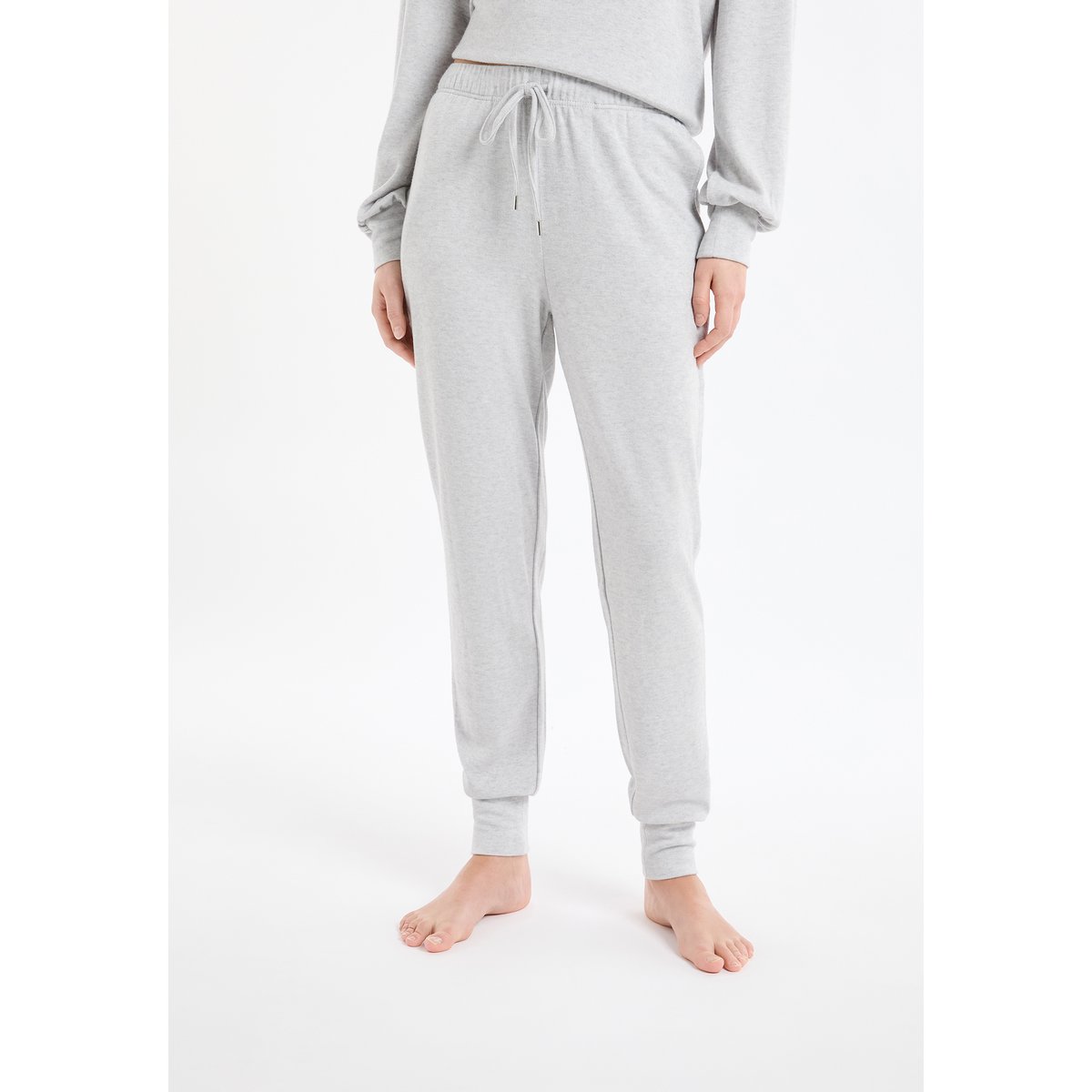 Pantalon de pyjama avec cordon JAVIER gris clair, ETAM