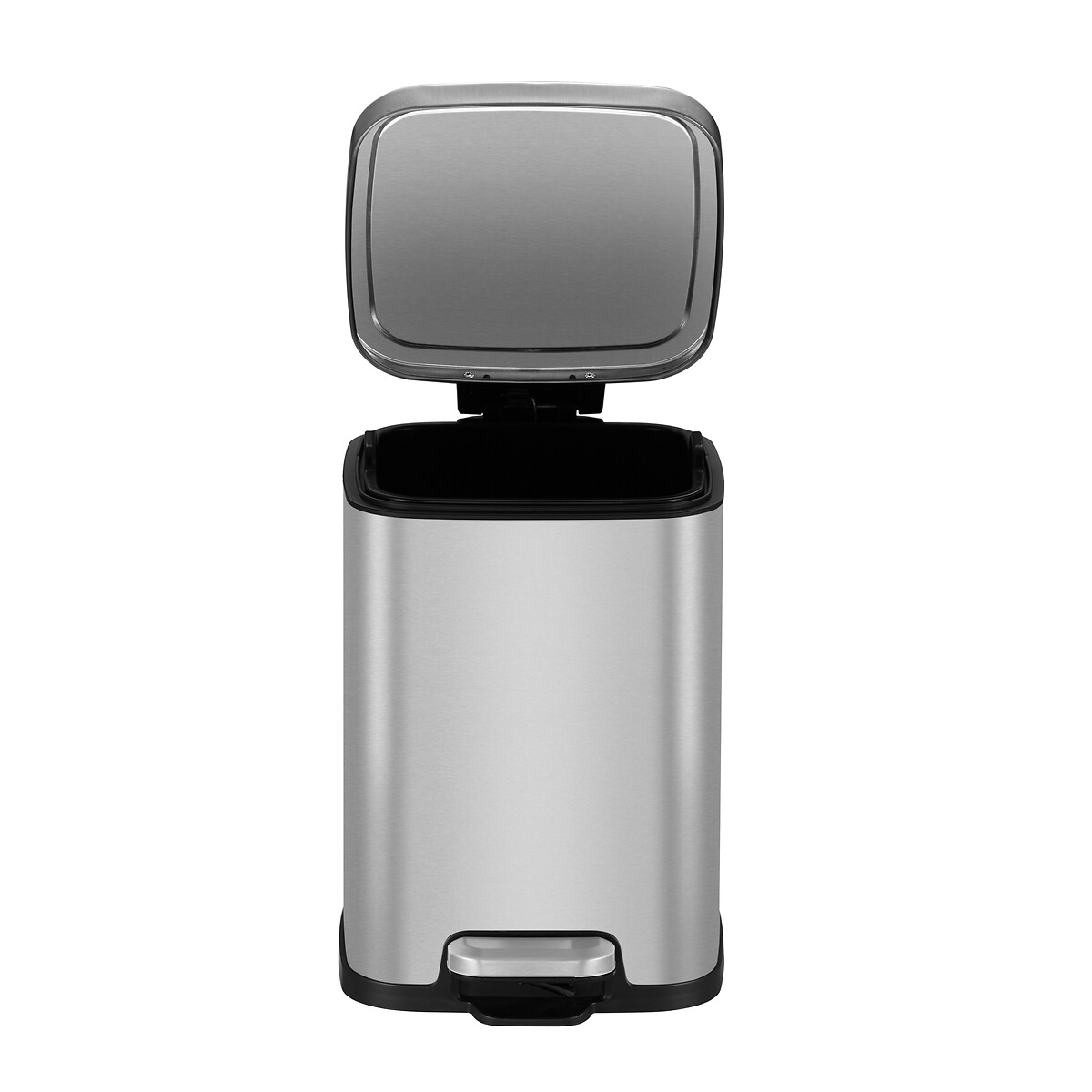 Balde de Pedal Stella 6L, EKO inox mate, EKO