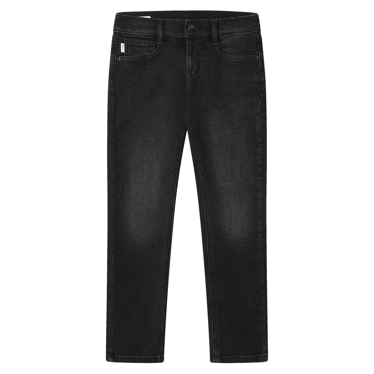 Jean Coupe Skinny, Taille Basse - Finly faded black wash, PEPE JEANS