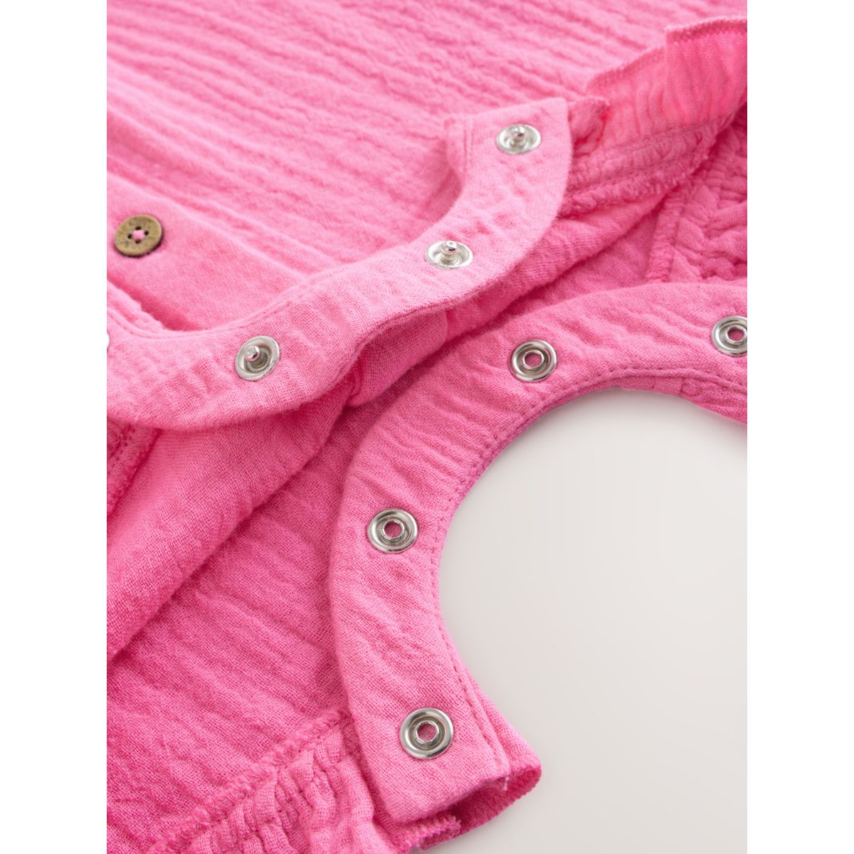 Barboteuse courte en mousseline rose, NEXT
