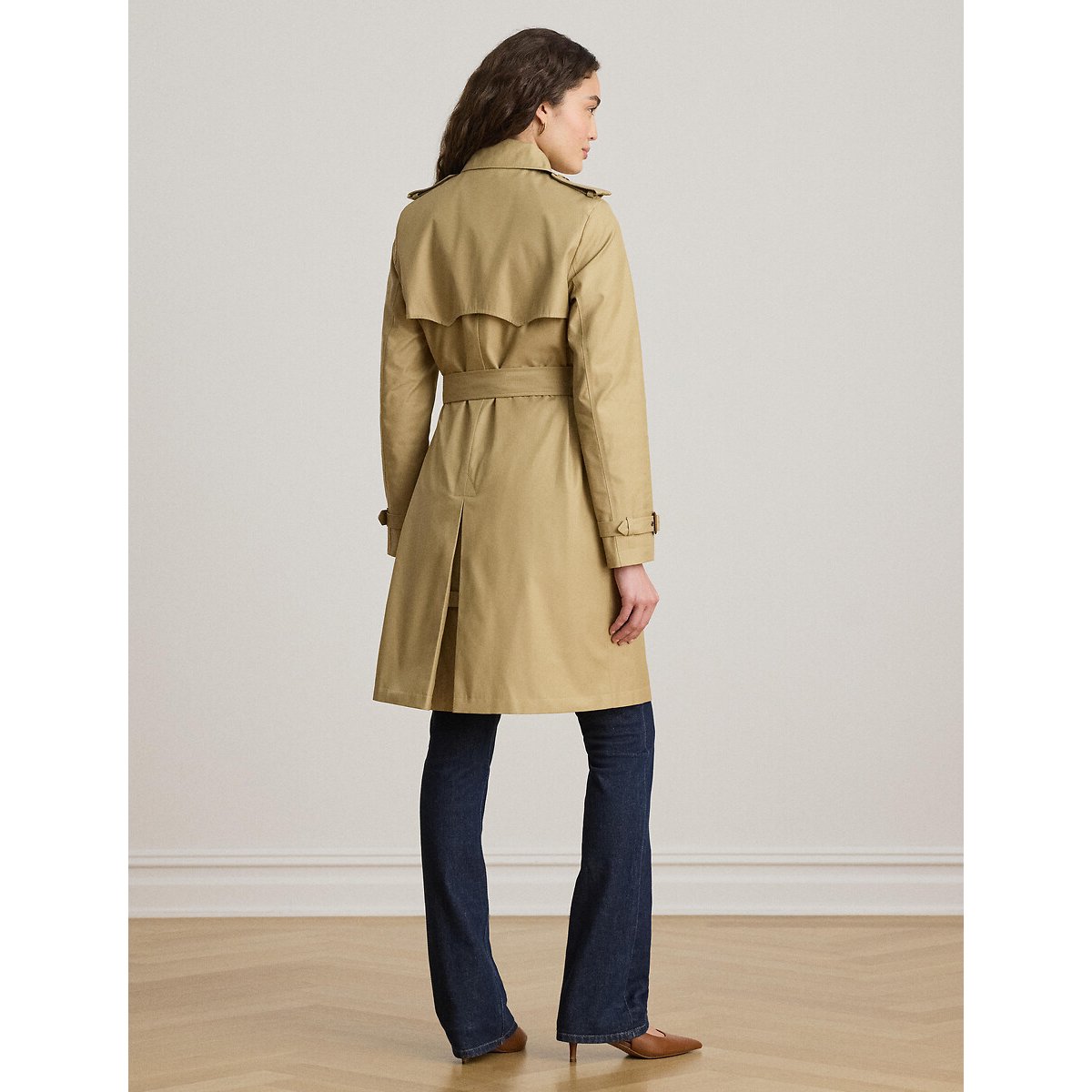Trench con cintura beige, LAUREN RALPH LAUREN