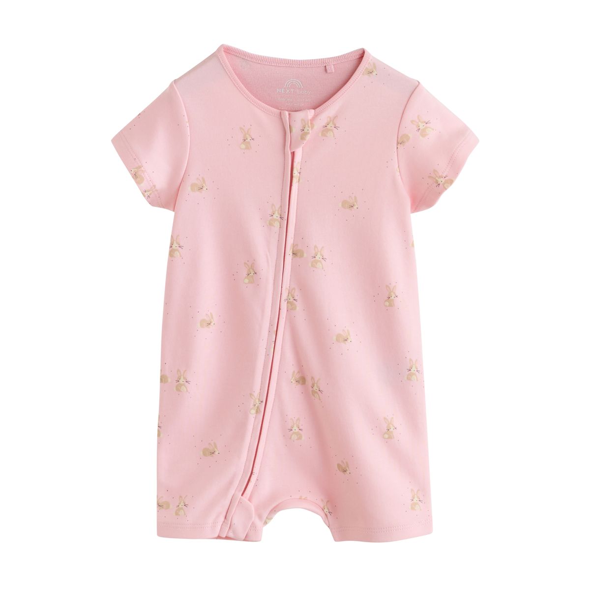 Barboteuse zippée double sens, lot de 3 rose/bleu, NEXT