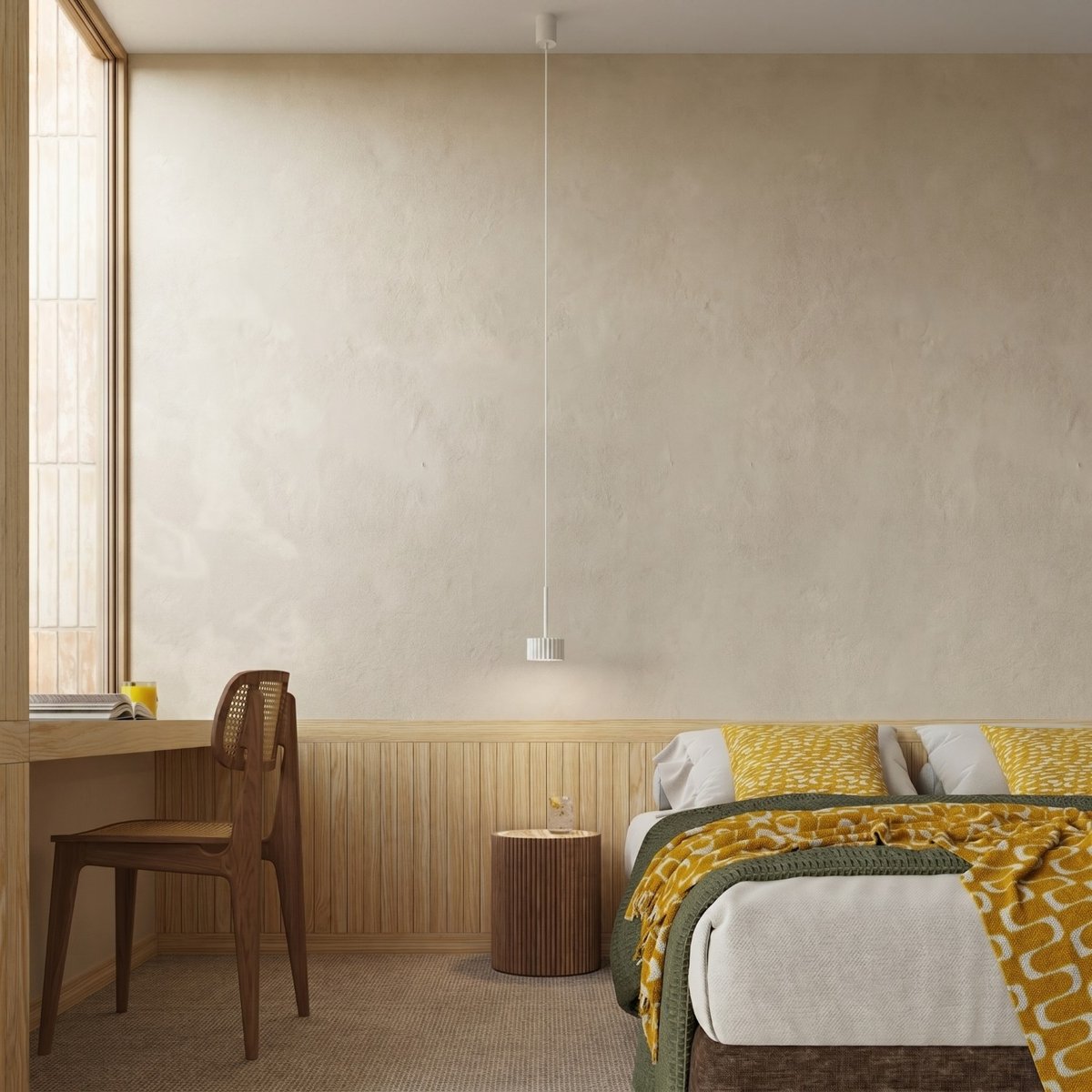 Suspension Aluminium Blanc Gx53 1 AURA blanc, EDEN