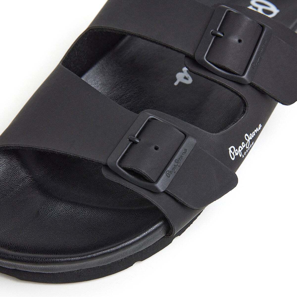 Sandales À Double Boucle noir, PEPE JEANS