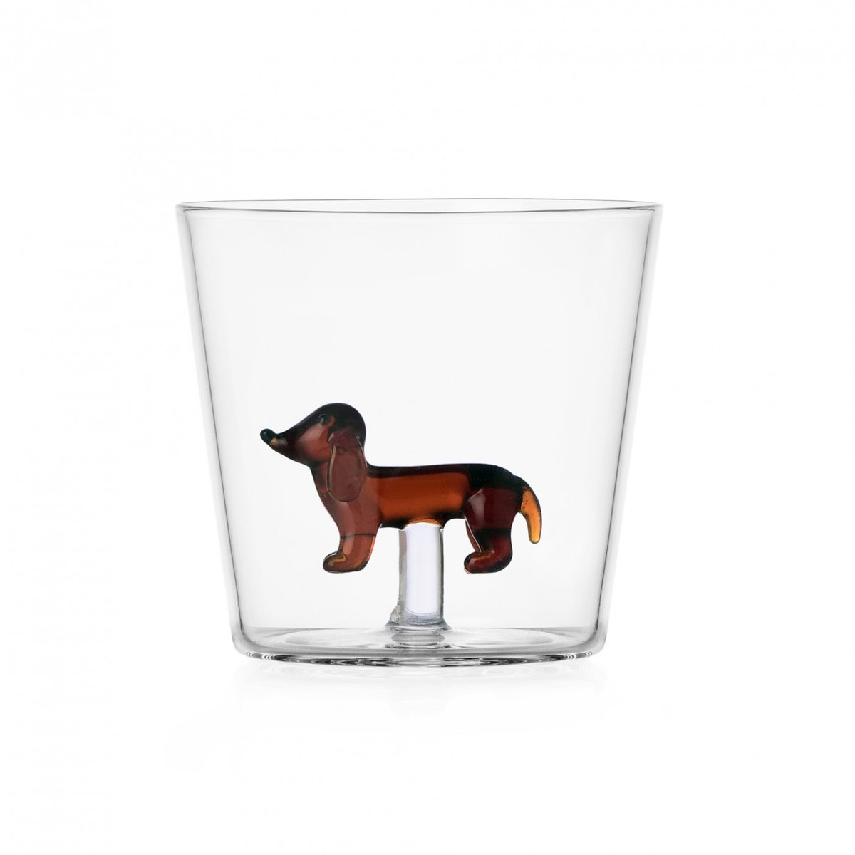 Verre Dogs Teckel transparent, ICHENDORF