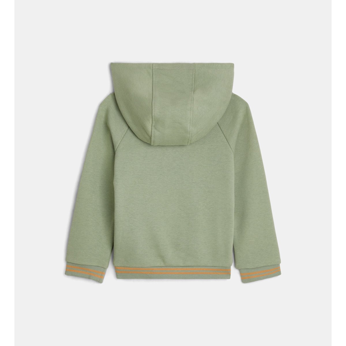 Gilet à capuche zippé tasilou vert, CADET ROUSSELLE