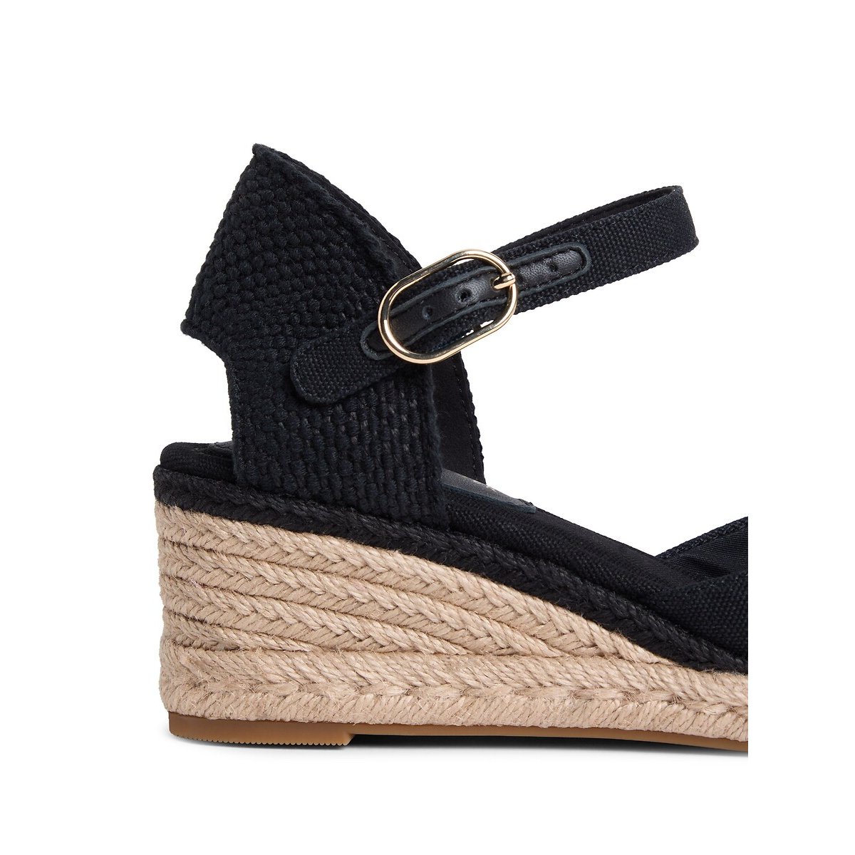 Sandales compensées fermées noir, TOMMY HILFIGER