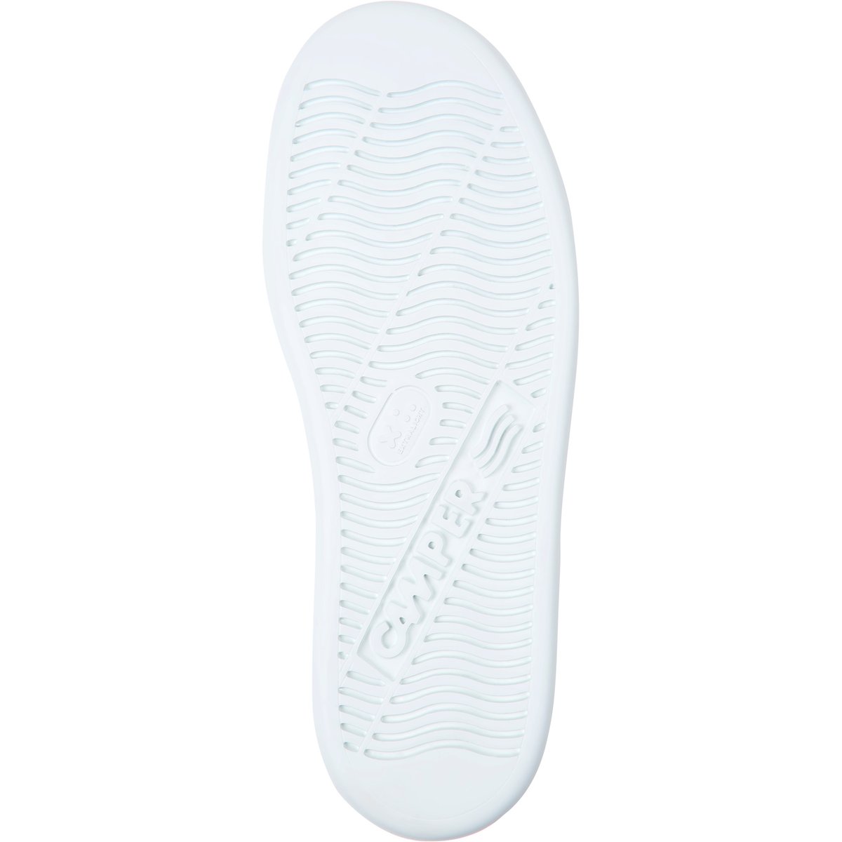 Baskets À Lacets Cuir Runner Four blanc, CAMPER