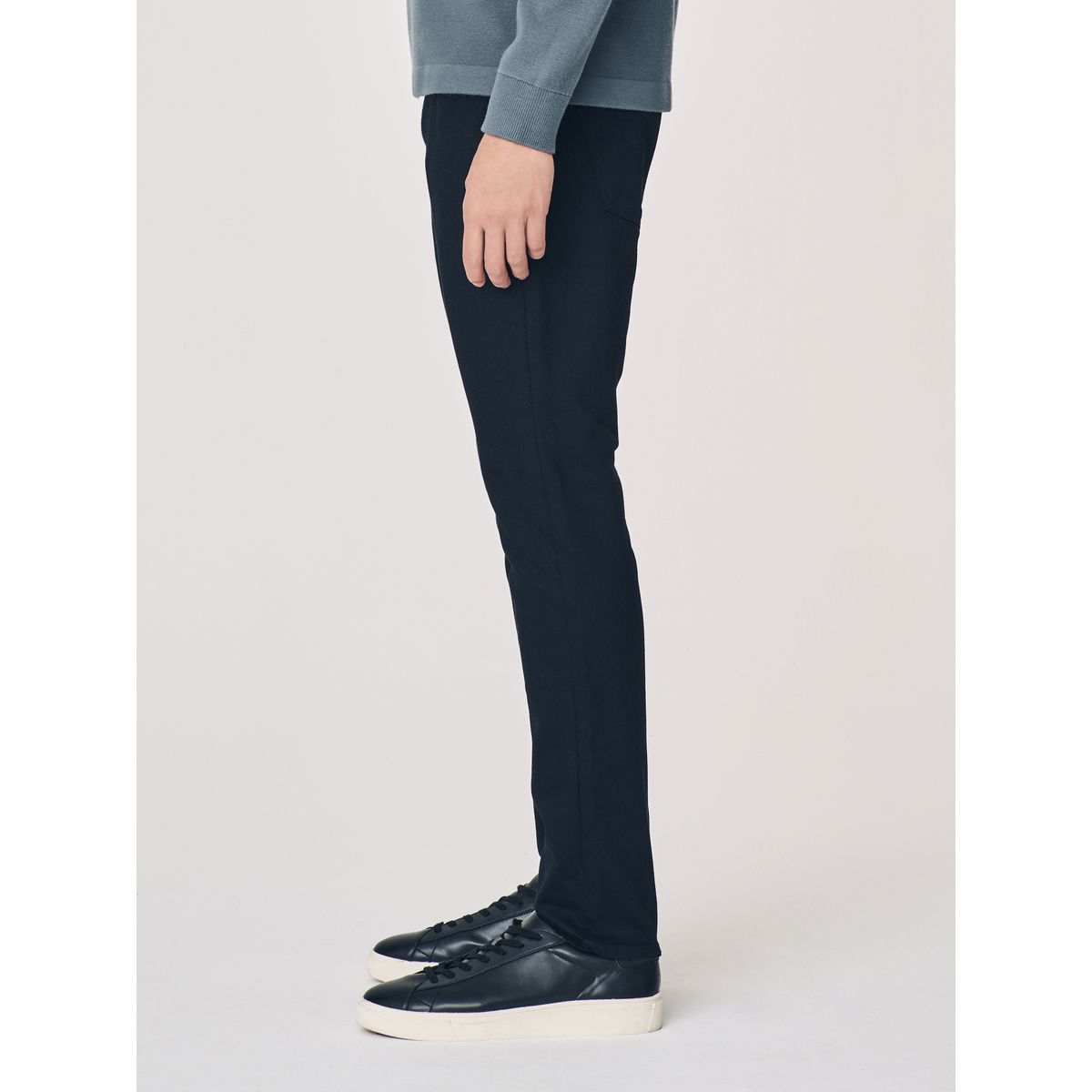 Jean stretch coupe skinny classique noir uni, NEXT