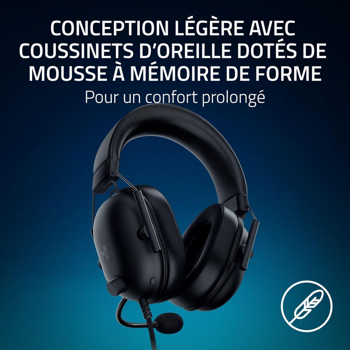 Casque gamer BlackShark V2 X Blanc PS5 couleur unique, RAZER