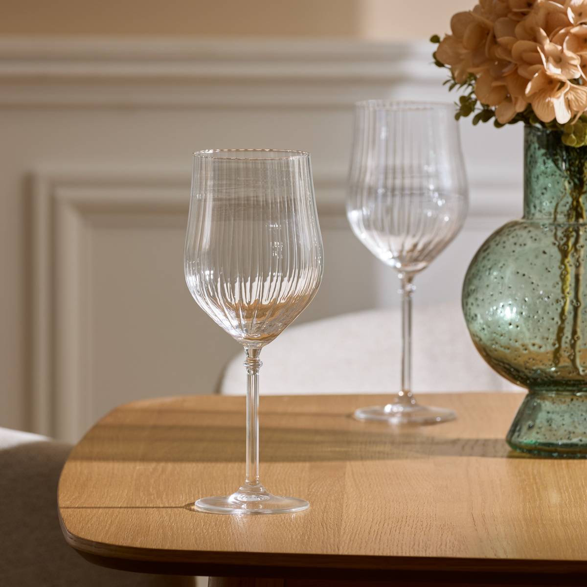 Lot de 4 verres à spritz en verre transparent, ATMOSPHERA