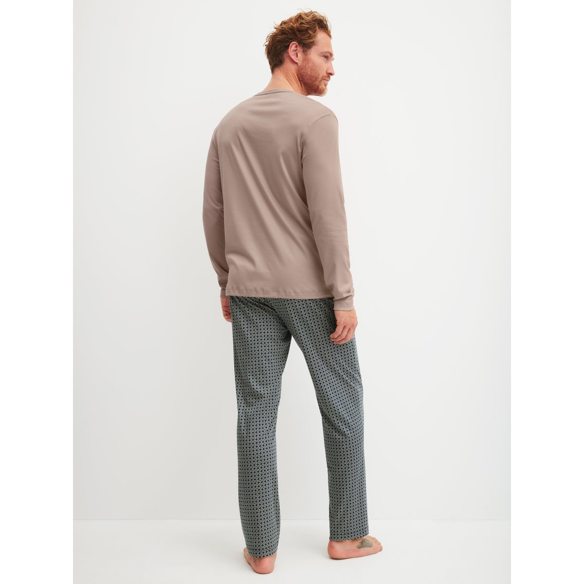 Pyjama manches longues Coton EDITION 85 sables chauds, CALIDA