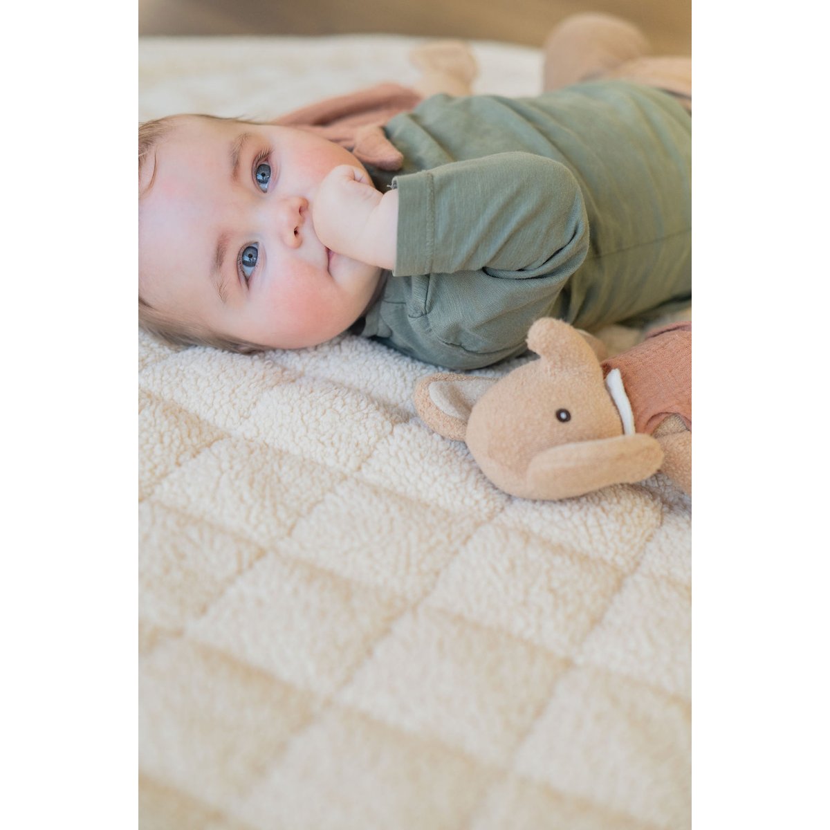 play&go - tapis d´éveil & sac - oak teddy beige, PLAY ET GO