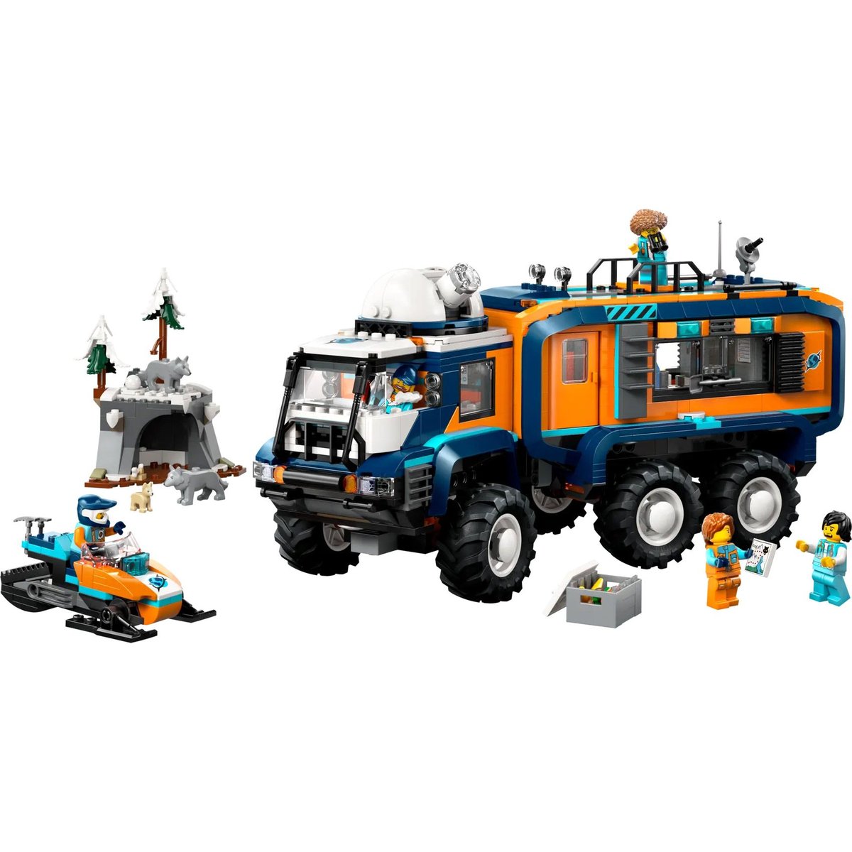 LEGO City - Camion Scientifique des Explorateurs Arctiques - 60471 couleur unique, LEGO
