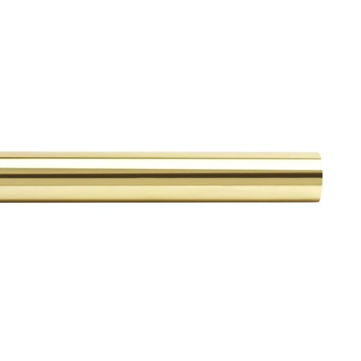 Tringle à rideau doré 1,5 m x 28 mm doré, HOME MAISON