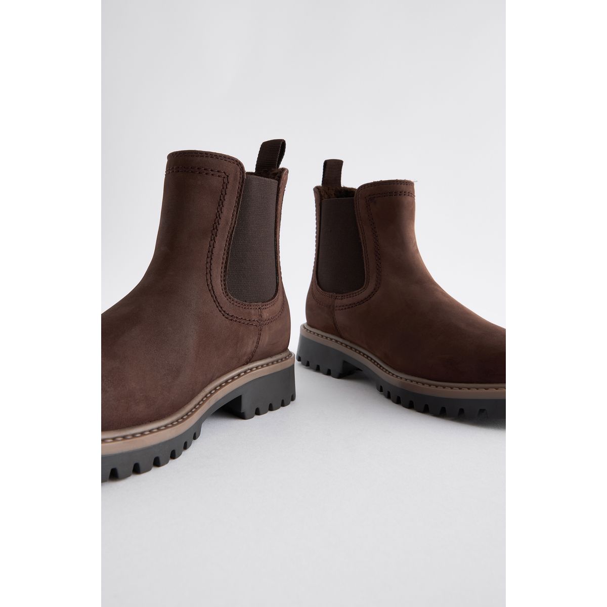 Bottines chelsea pointure large chocolate, NEXT