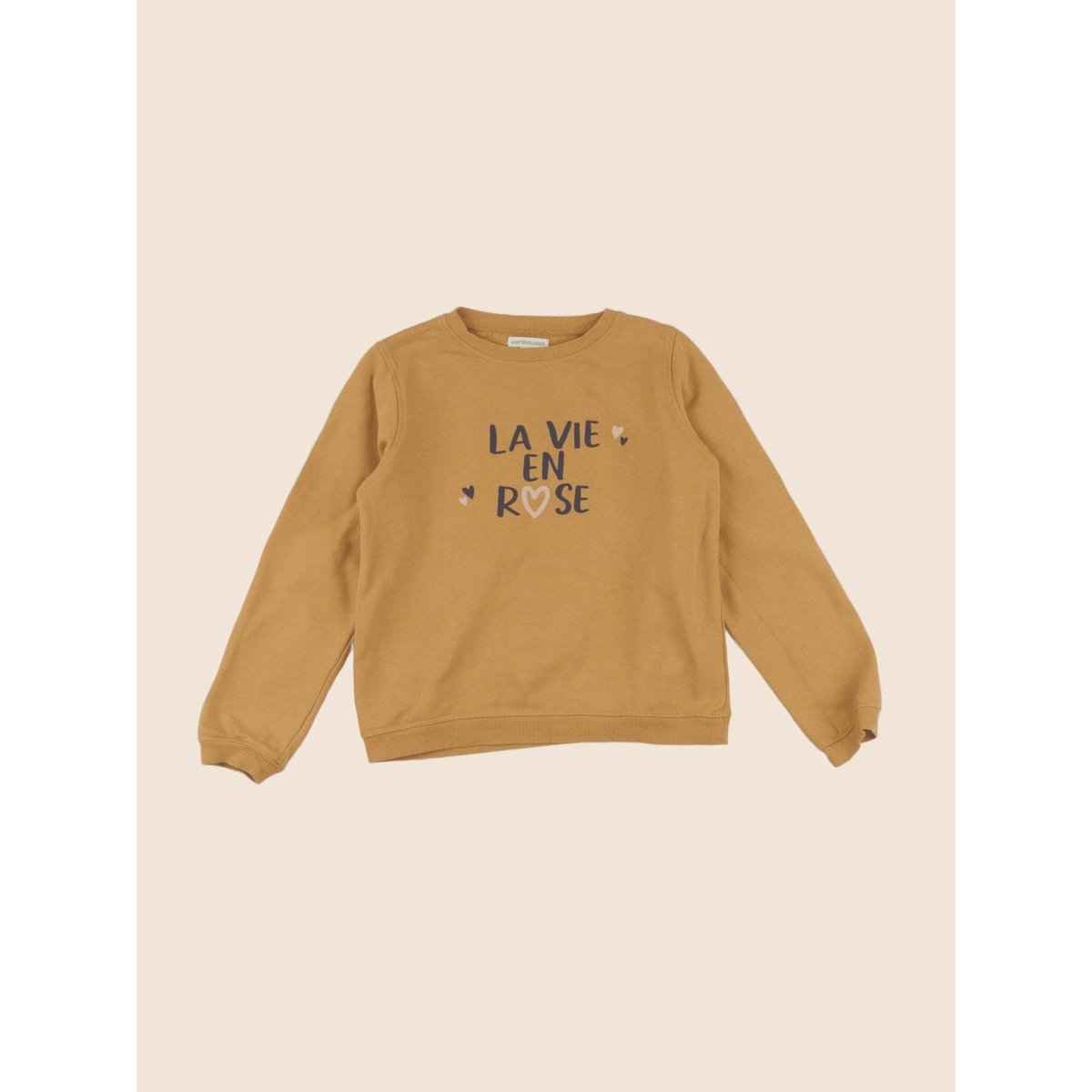 Sweat - Bon état jaune, VERTBAUDET