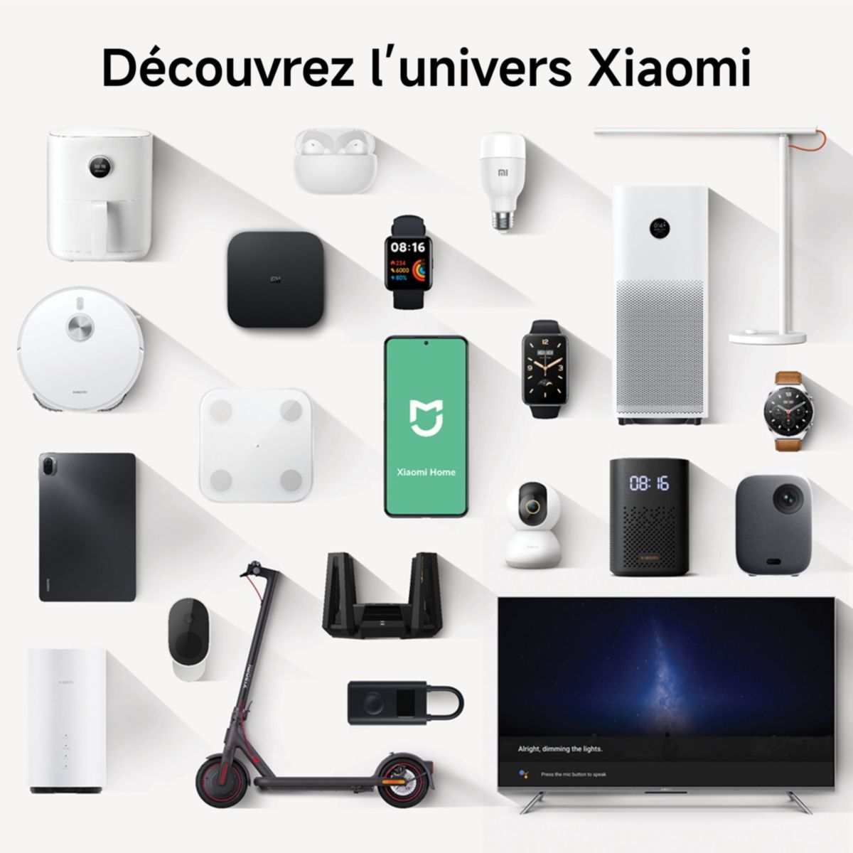 Smartphone Pack Redmi Note 15 Pro 5G 256Go Bleu+Caméra couleur unique, XIAOMI
