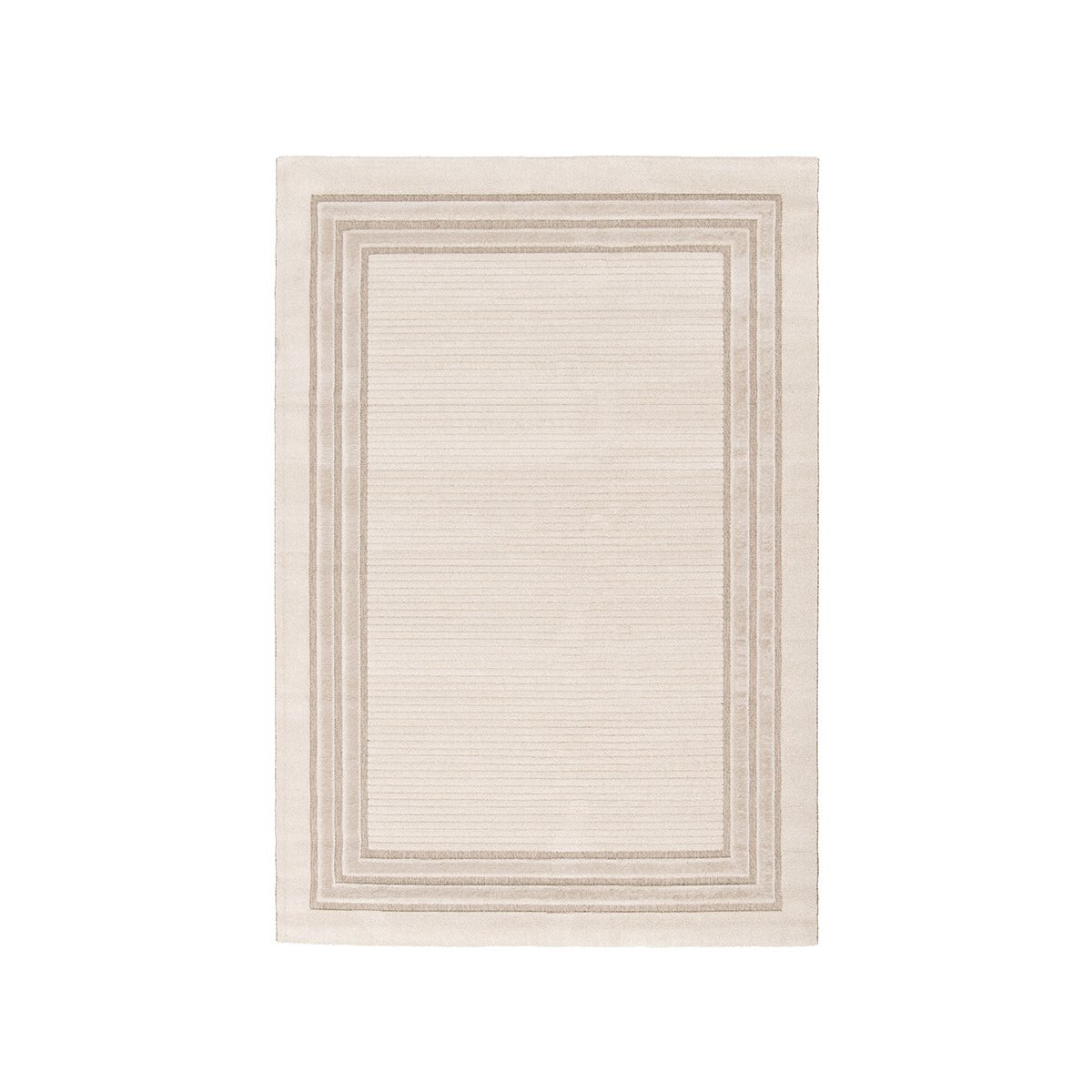 Tapis poils ras style bohème, ALEXANDRIA beige, BOBOCHIC