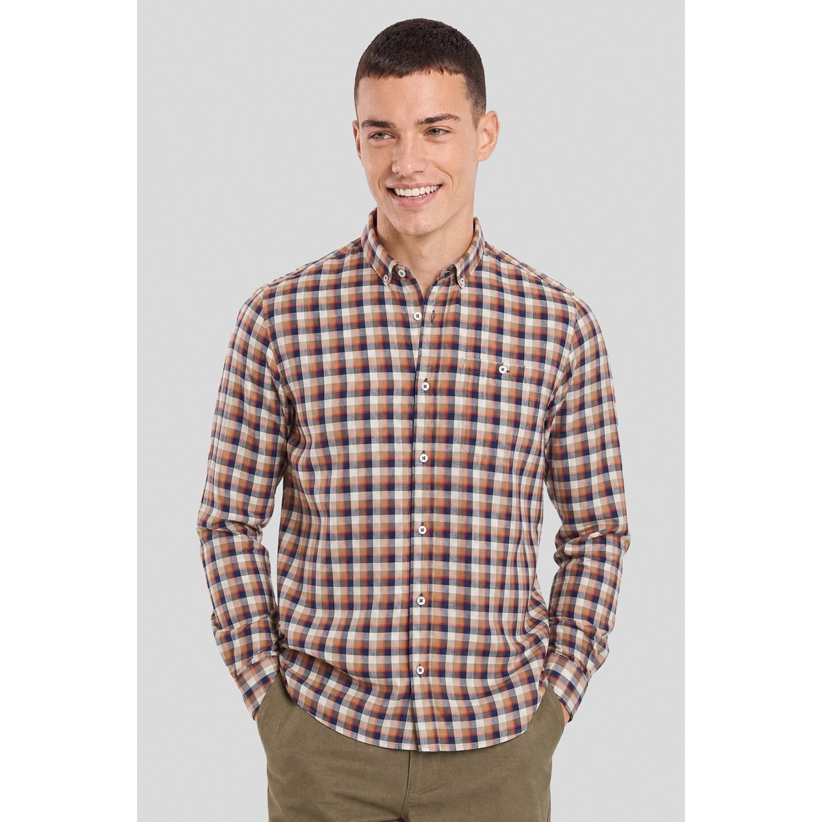 Chemise droite ETILON sunset, BERMUDES
