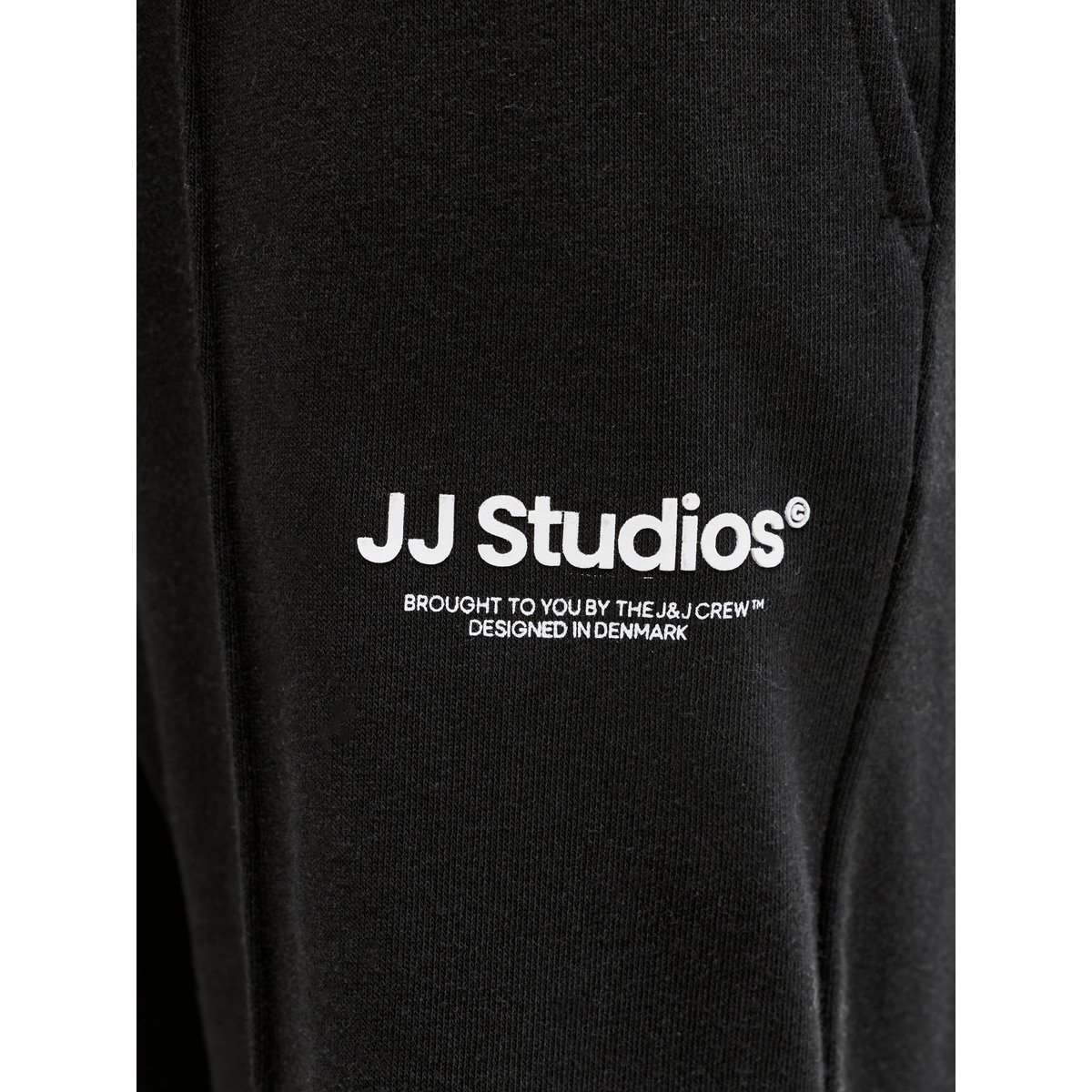 Short En Molleton noire - black, JACK & JONES JUNIOR